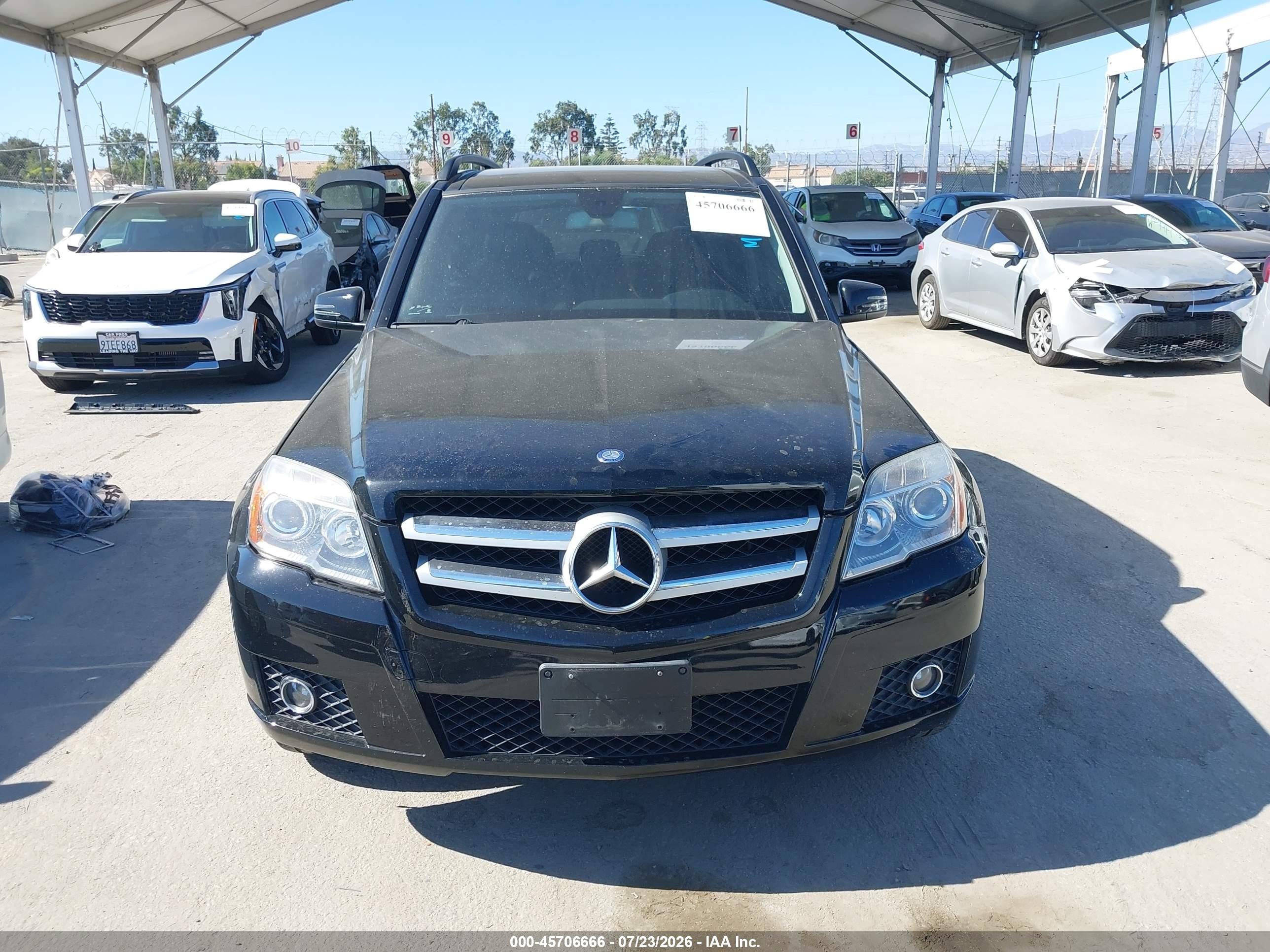 2012 Mercedes-benz Glk 350   Черный vin: WDCGG5GB0CF883785