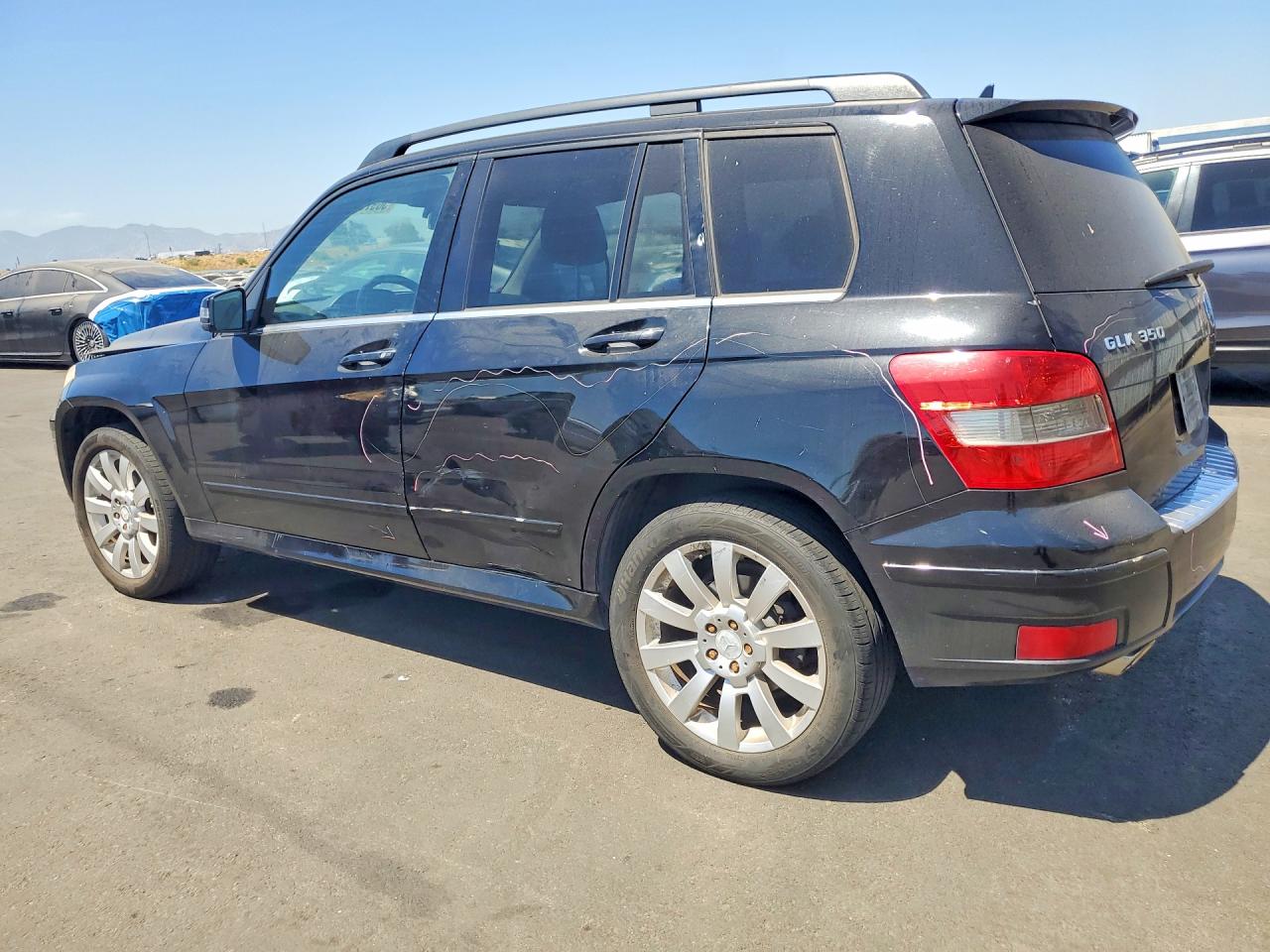 2012 Mercedes-benz Glk 350 Black vin: WDCGG5GB0CF889733