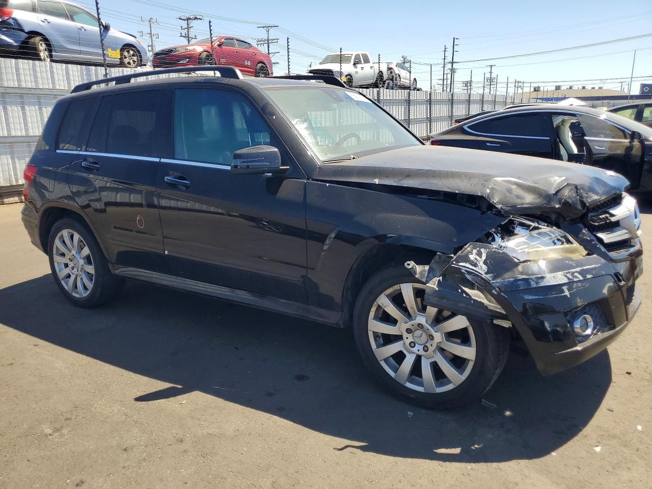 2012 Mercedes-benz Glk 350 Black vin: WDCGG5GB0CF889733