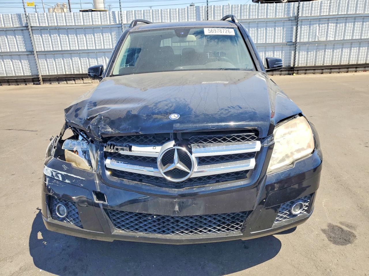 2012 Mercedes-benz Glk 350 Black vin: WDCGG5GB0CF889733