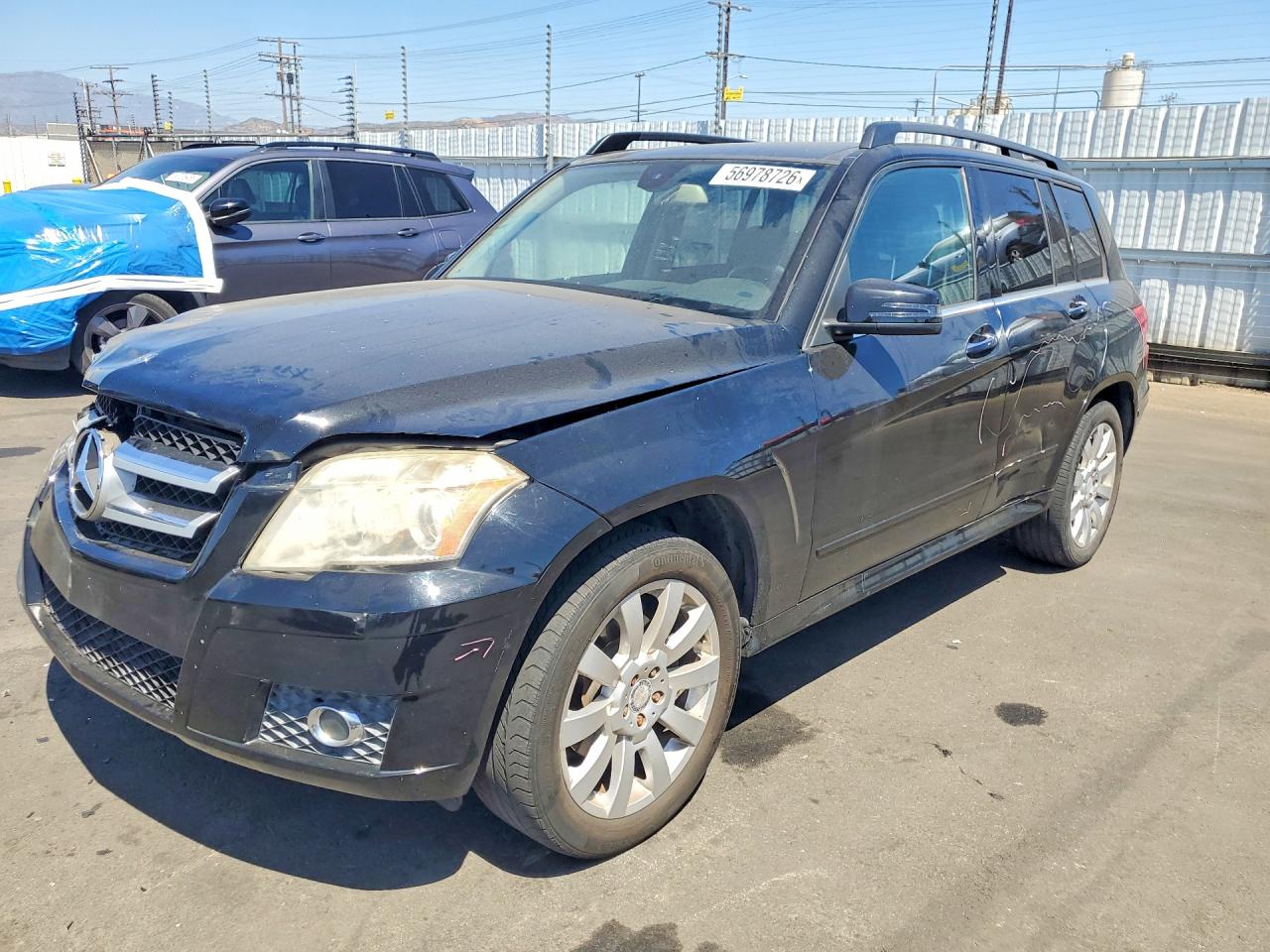 2012 Mercedes-benz Glk 350 Black vin: WDCGG5GB0CF889733