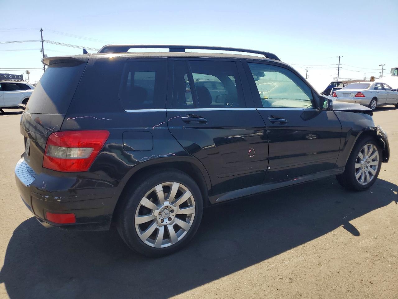 2012 Mercedes-benz Glk 350 Black vin: WDCGG5GB0CF889733