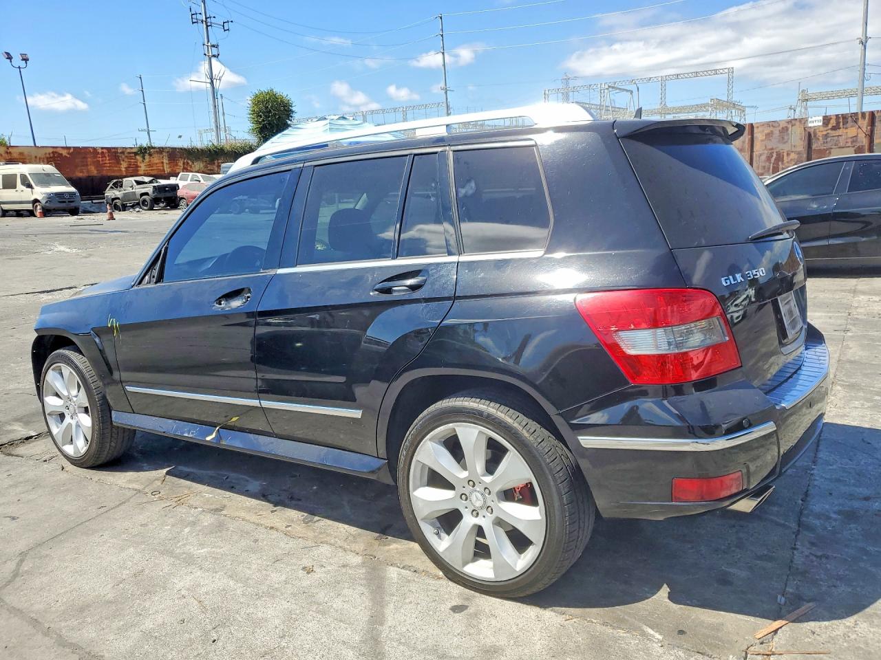 2010 Mercedes-benz Glk 350 Black vin: WDCGG5GB1AF360384