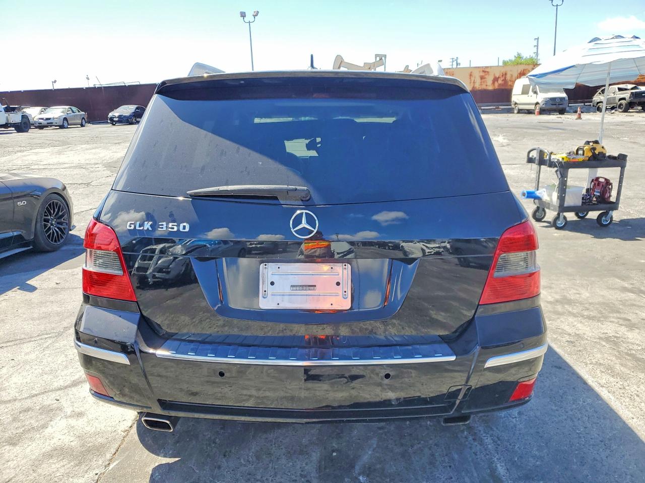 2010 Mercedes-benz Glk 350 Black vin: WDCGG5GB1AF360384