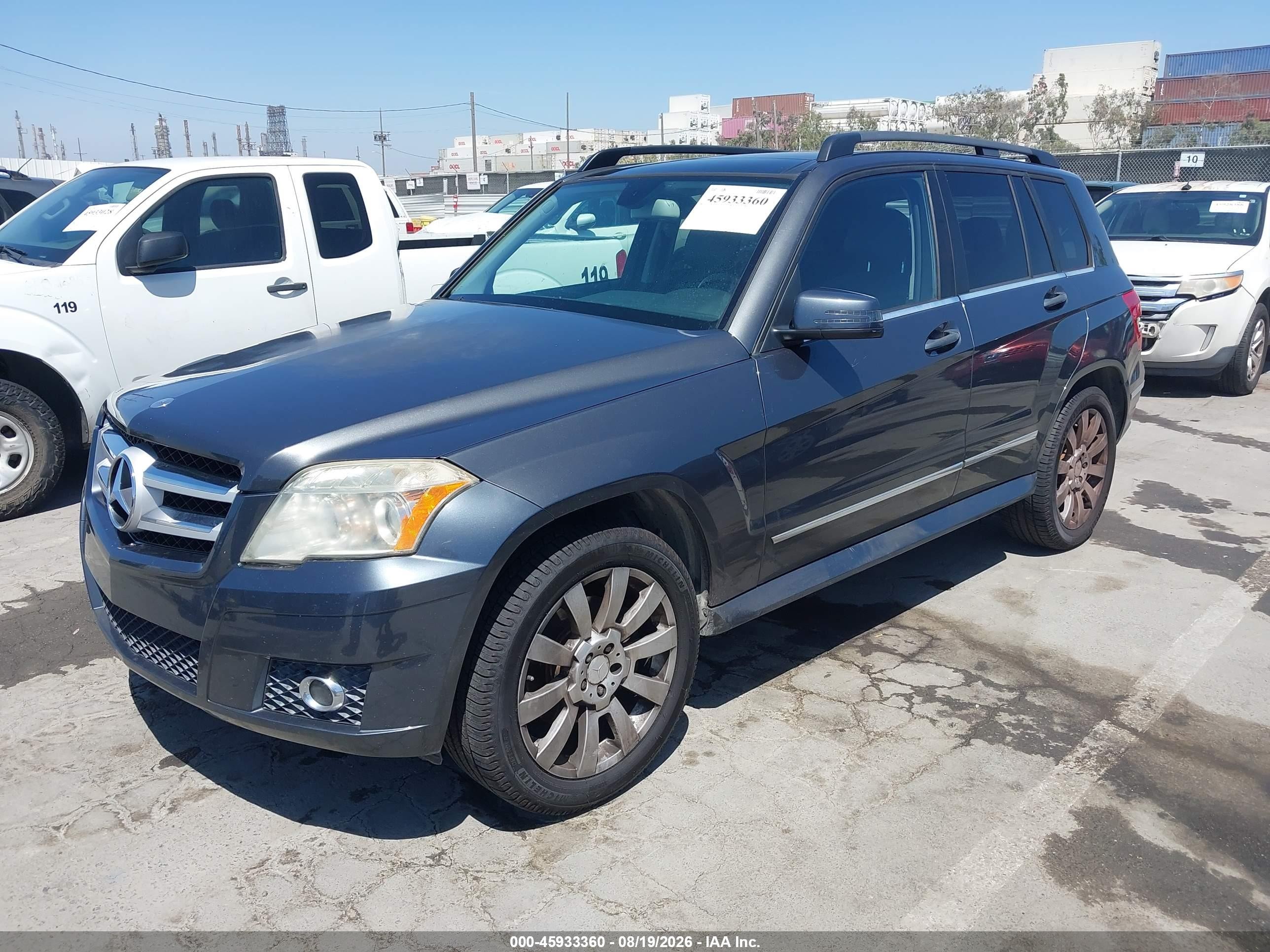 2010 Mercedes-benz Glk 350 Gray vin: WDCGG5GB1AF477673