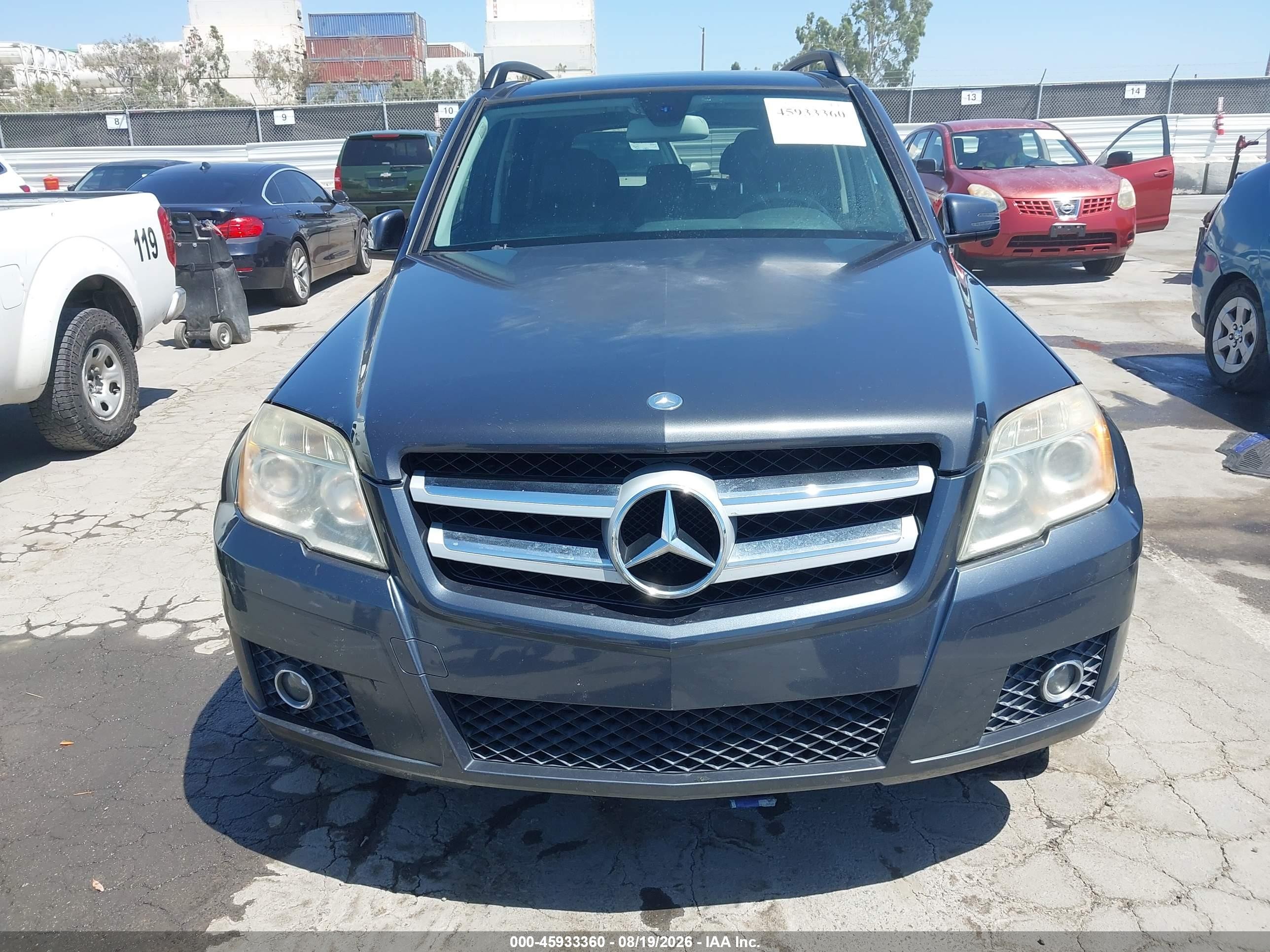 2010 Mercedes-benz Glk 350 Gray vin: WDCGG5GB1AF477673