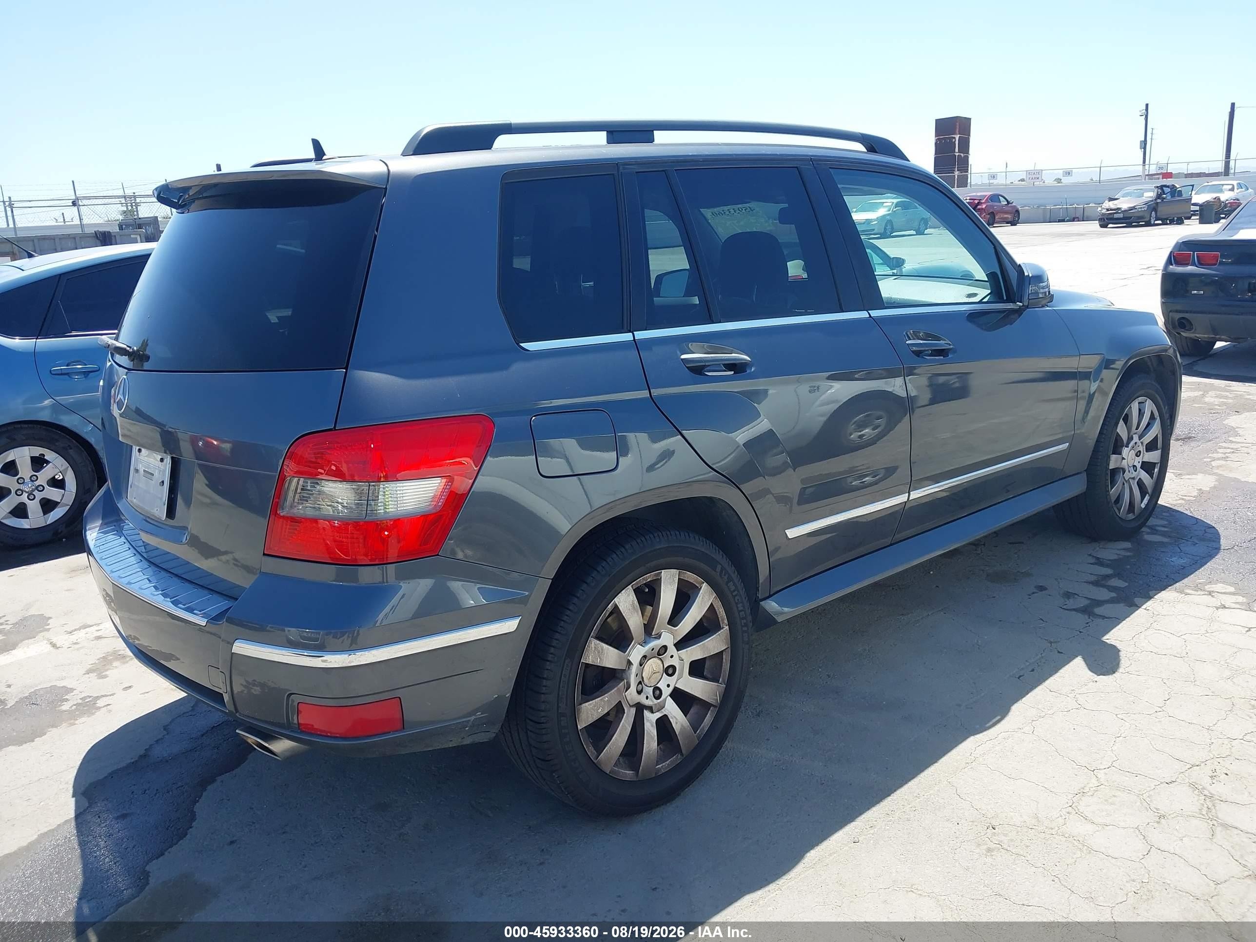 2010 Mercedes-benz Glk 350 Gray vin: WDCGG5GB1AF477673