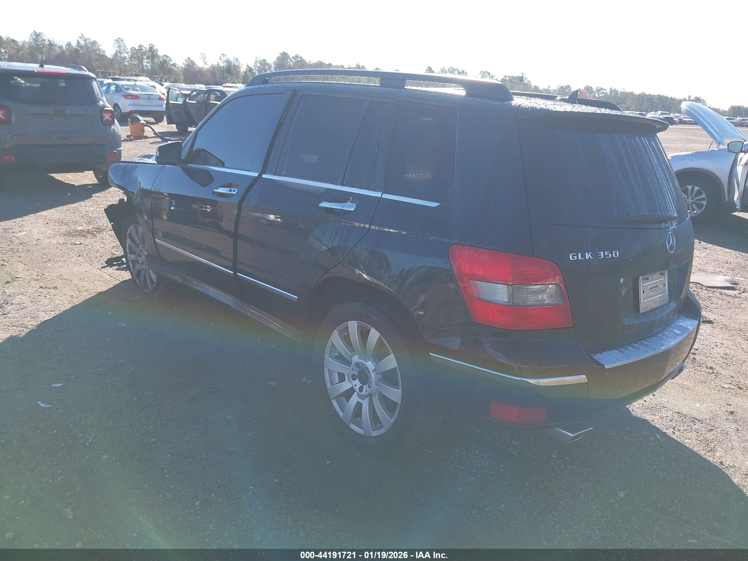 2011 Mercedes-benz Glk 350   Black vin: WDCGG5GB1BF611891