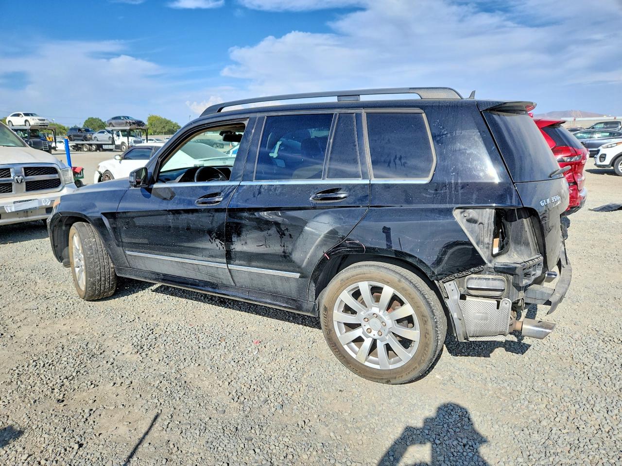 2012 Mercedes-benz Glk 350 Черный vin: WDCGG5GB1CF764627