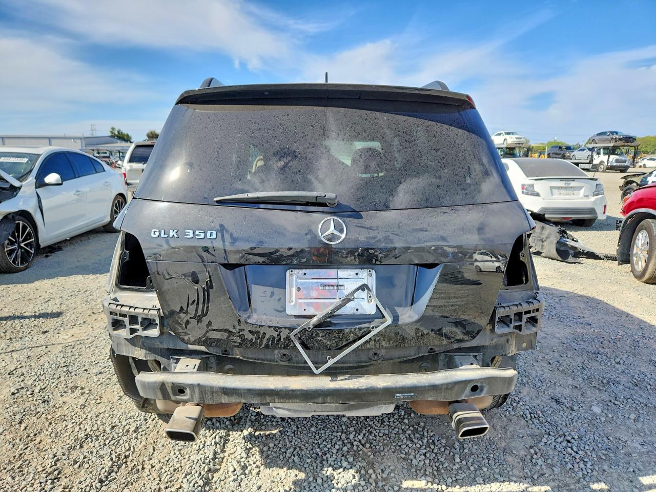 2012 Mercedes-benz Glk 350 Черный vin: WDCGG5GB1CF764627