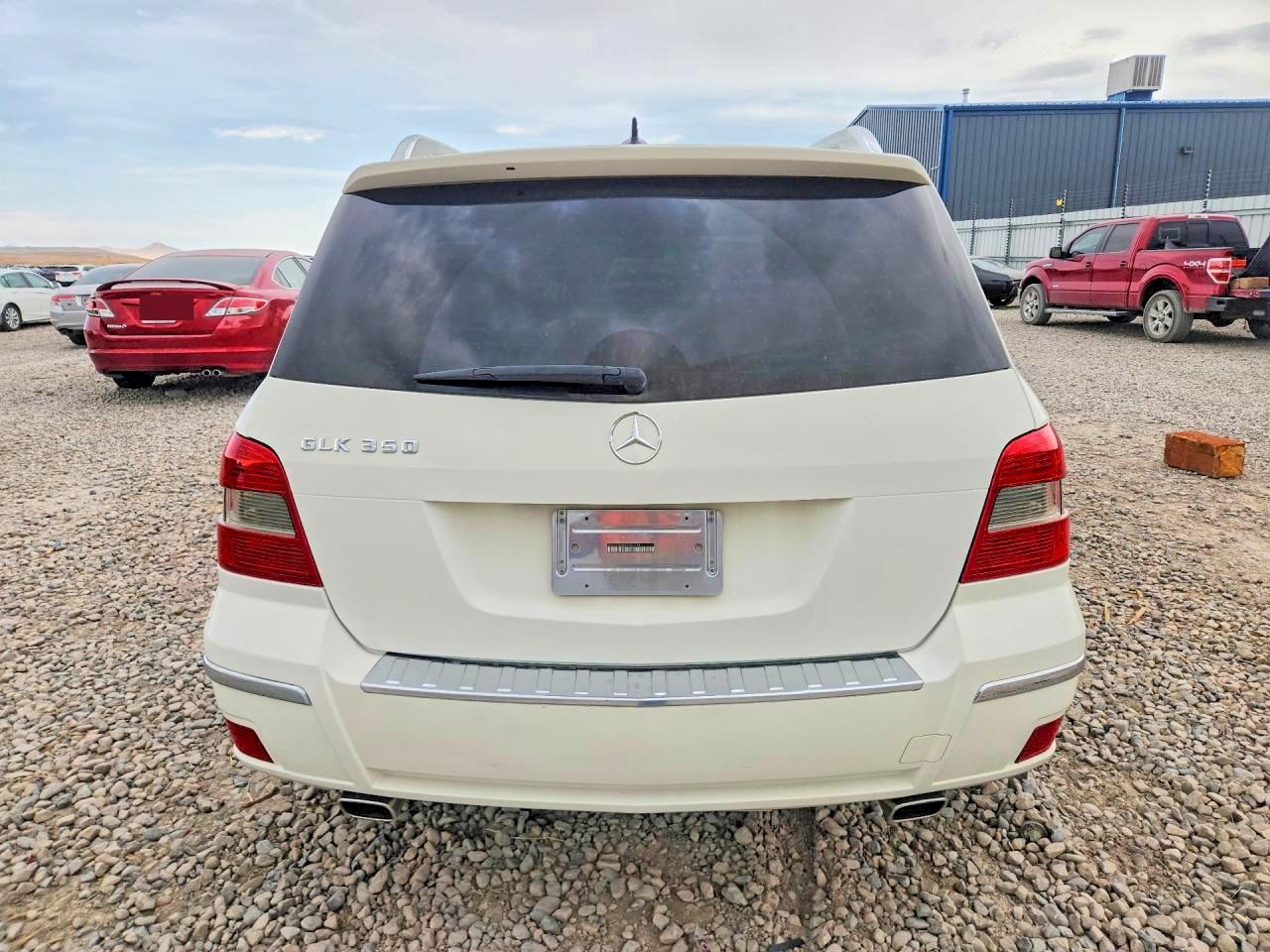 2010 Mercedes-benz Glk 350 White vin: WDCGG5GB2AF337714