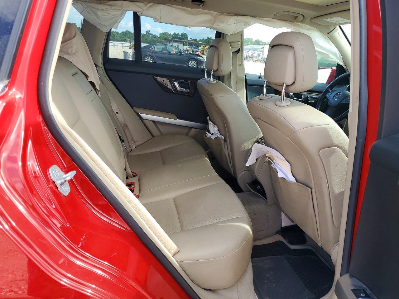 2011 Mercedes-benz Glk 350 Красный vin: WDCGG5GB2BF551796