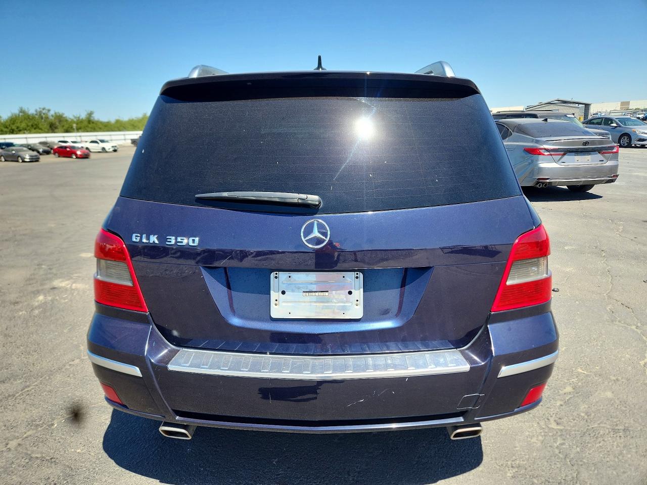 2011 Mercedes-benz Glk 350 Blue vin: WDCGG5GB2BF558201