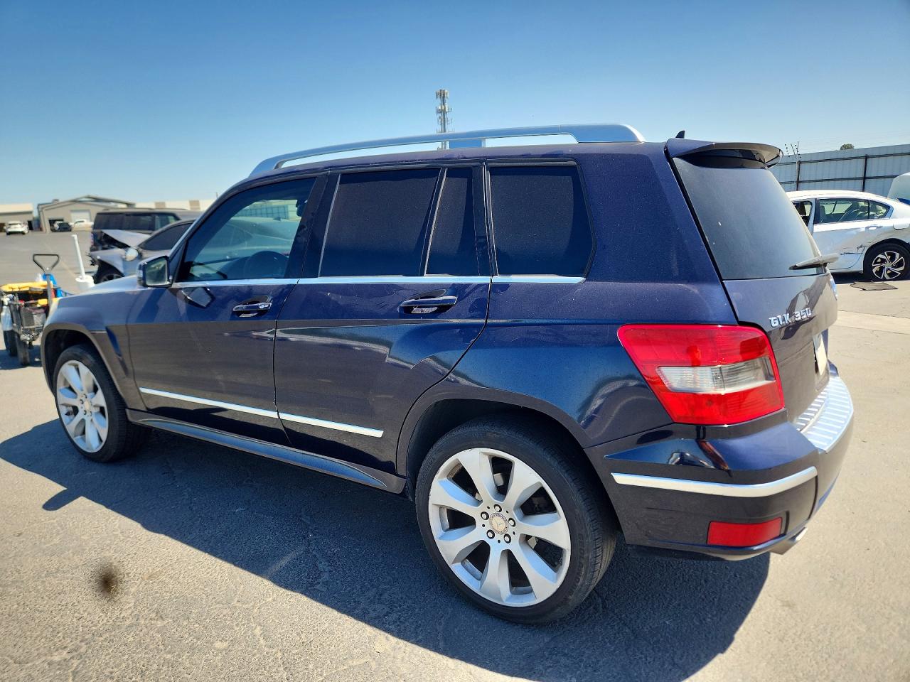 2011 Mercedes-benz Glk 350 Blue vin: WDCGG5GB2BF558201