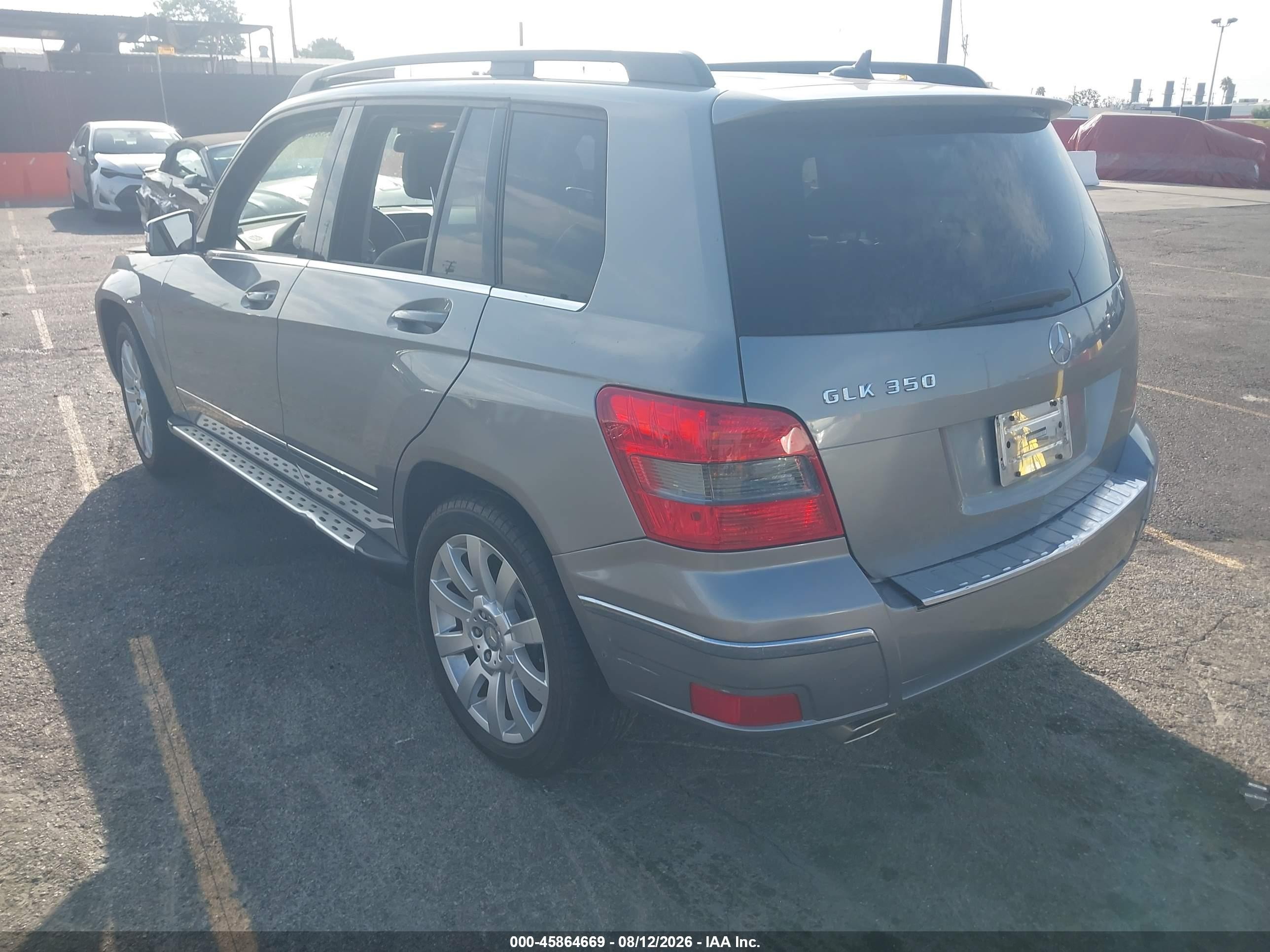 2011 Mercedes-benz Glk 350   Gray vin: WDCGG5GB2BF634161