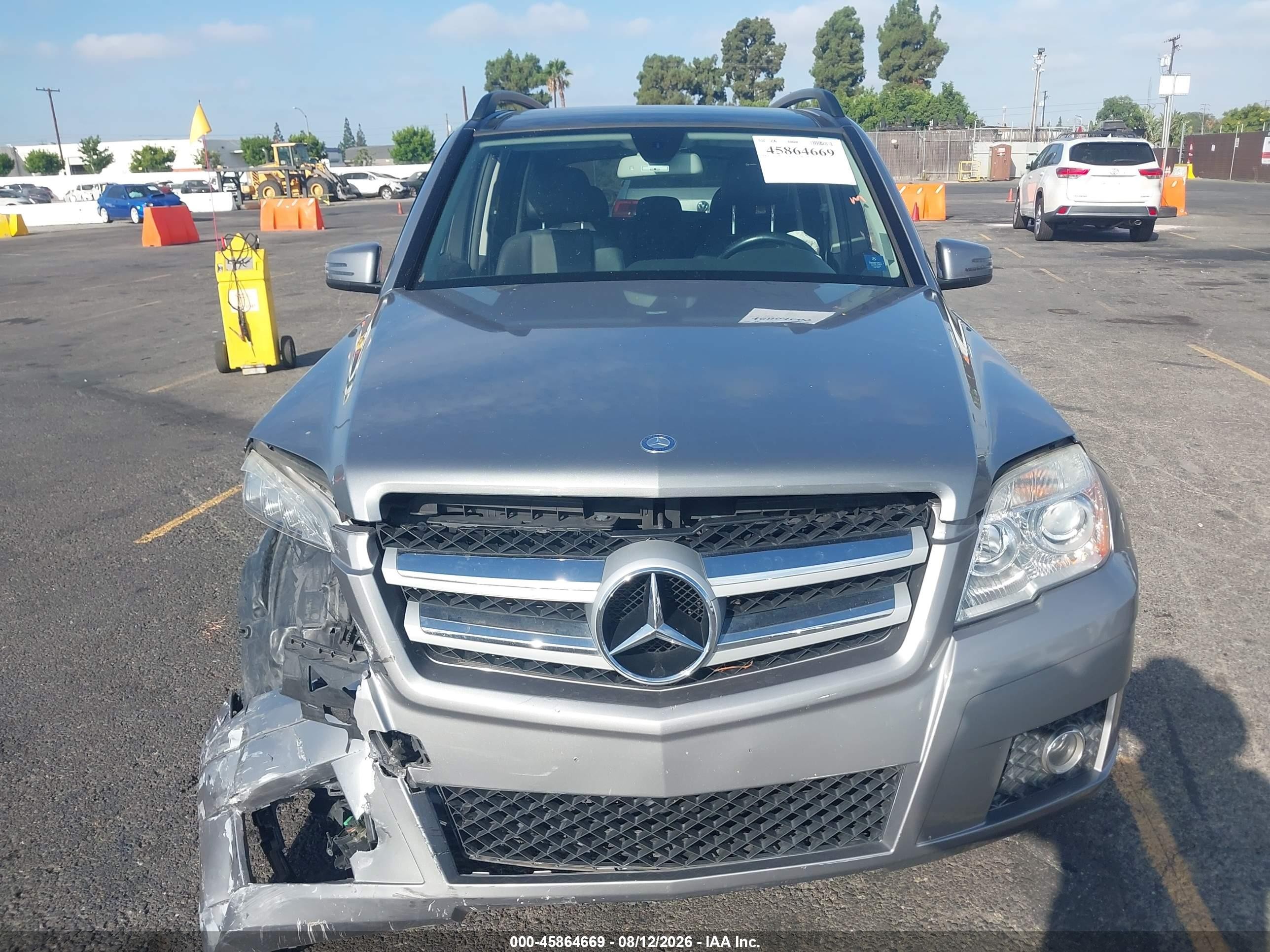 2011 Mercedes-benz Glk 350   Gray vin: WDCGG5GB2BF634161