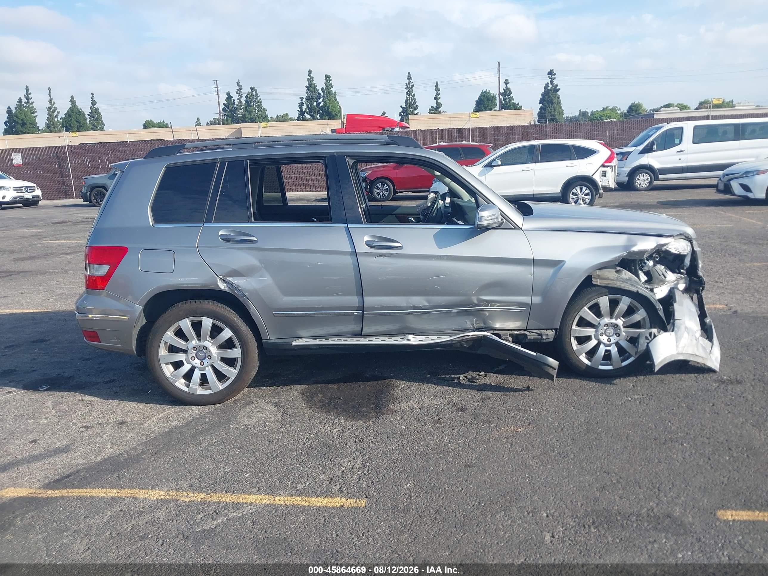 2011 Mercedes-benz Glk 350   Gray vin: WDCGG5GB2BF634161