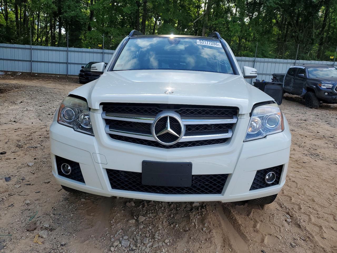 2011 Mercedes-benz Glk 350 White vin: WDCGG5GB2BF671159
