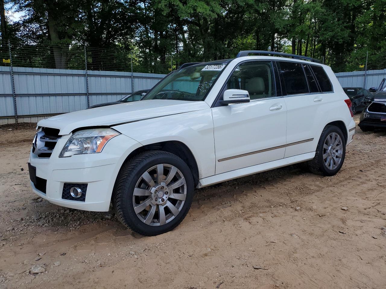2011 Mercedes-benz Glk 350 White vin: WDCGG5GB2BF671159