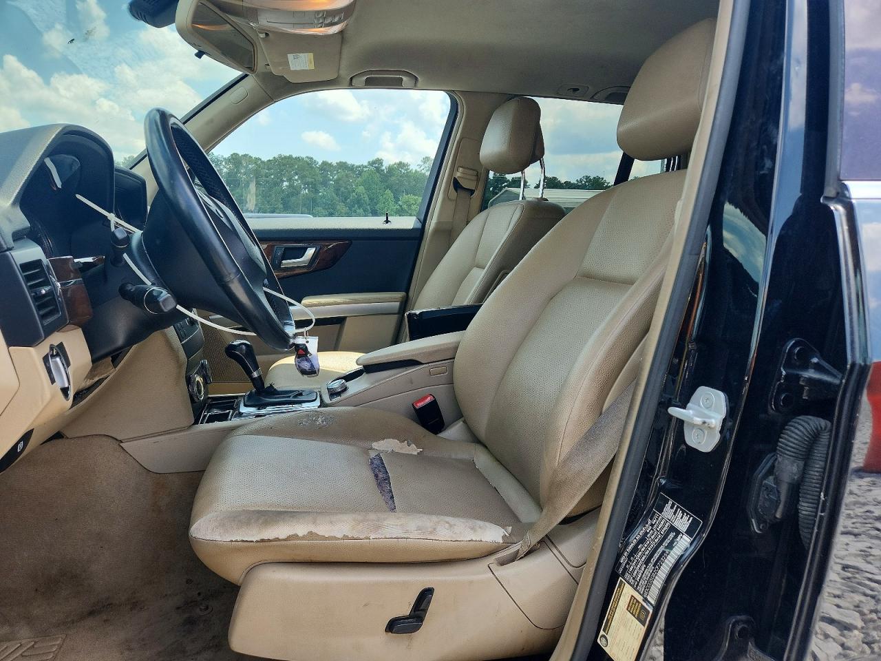2012 Mercedes-benz Glk 350 Black vin: WDCGG5GB2CF723259