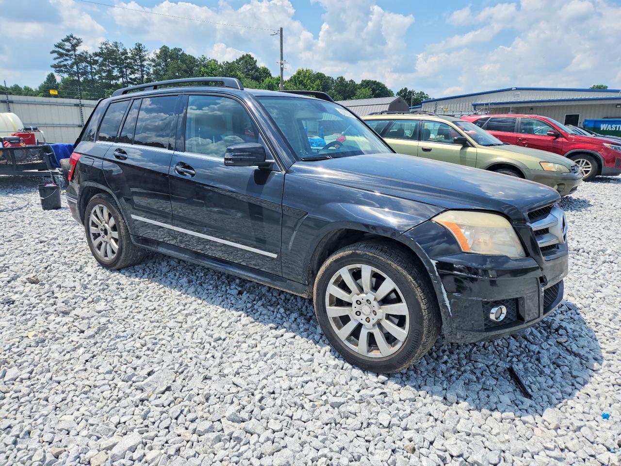 2012 Mercedes-benz Glk 350 Black vin: WDCGG5GB2CF723259
