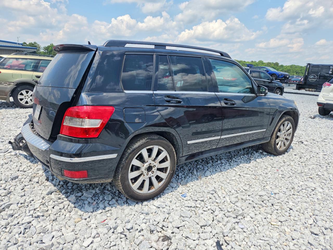 2012 Mercedes-benz Glk 350 Black vin: WDCGG5GB2CF723259