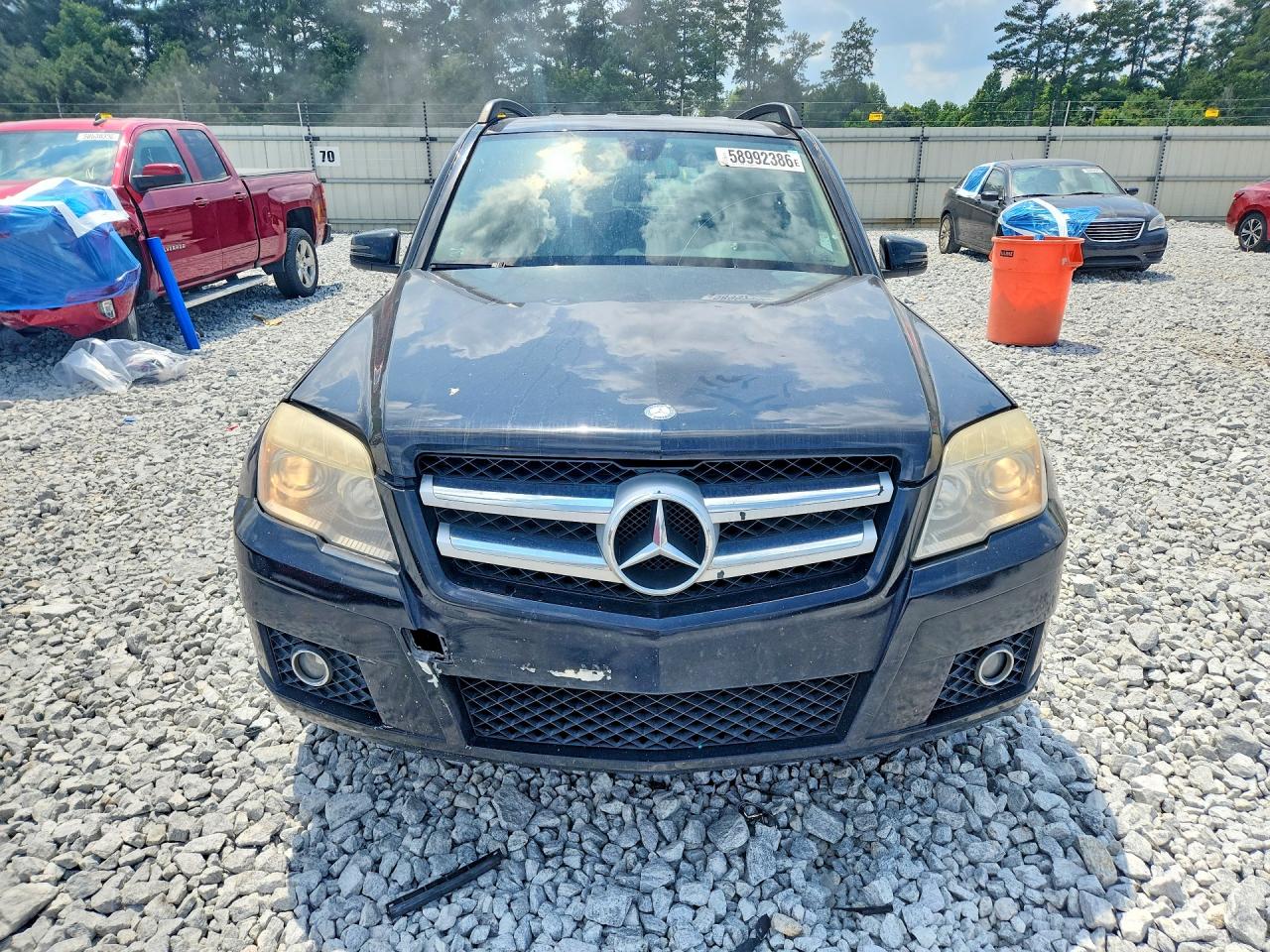2012 Mercedes-benz Glk 350 Black vin: WDCGG5GB2CF723259