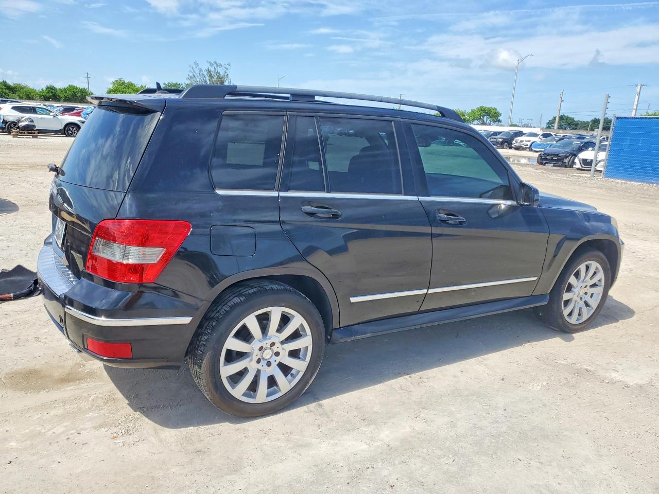 2010 Mercedes-benz Glk 350 Black vin: WDCGG5GB3AF355137