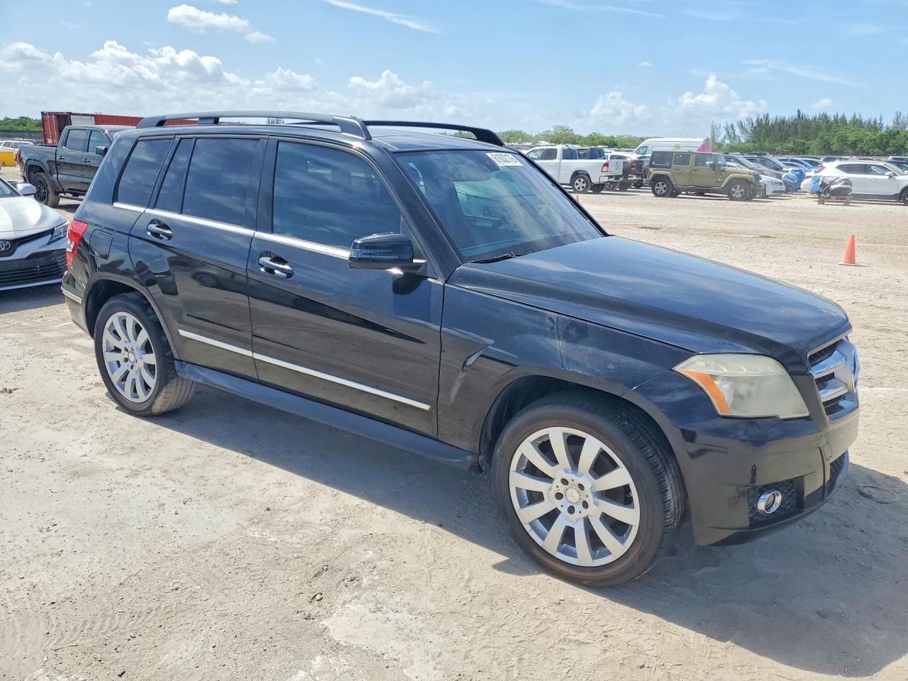 2010 Mercedes-benz Glk 350 Black vin: WDCGG5GB3AF355137