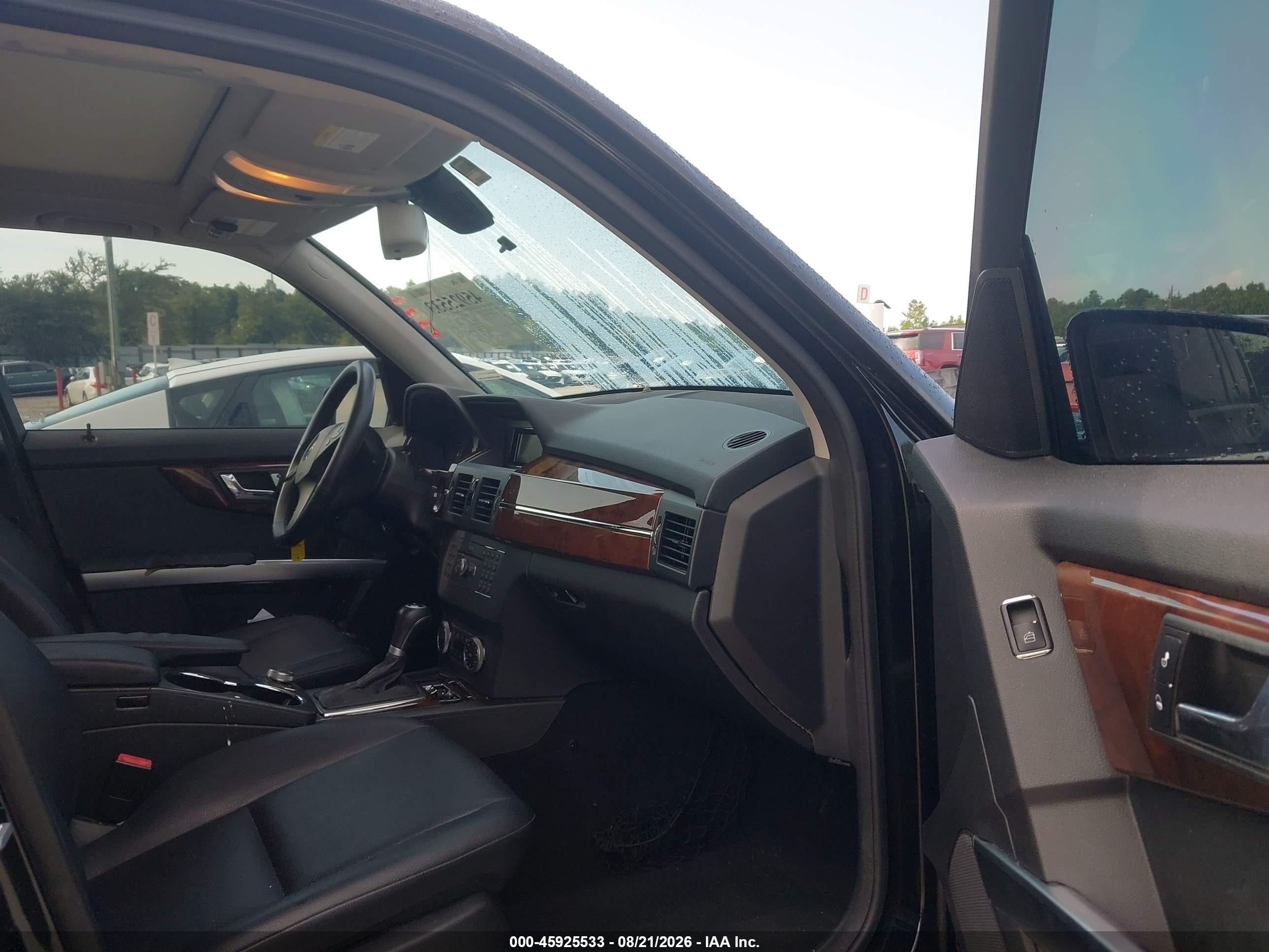 2010 Mercedes-benz Glk 350   Black vin: WDCGG5GB3AF494474