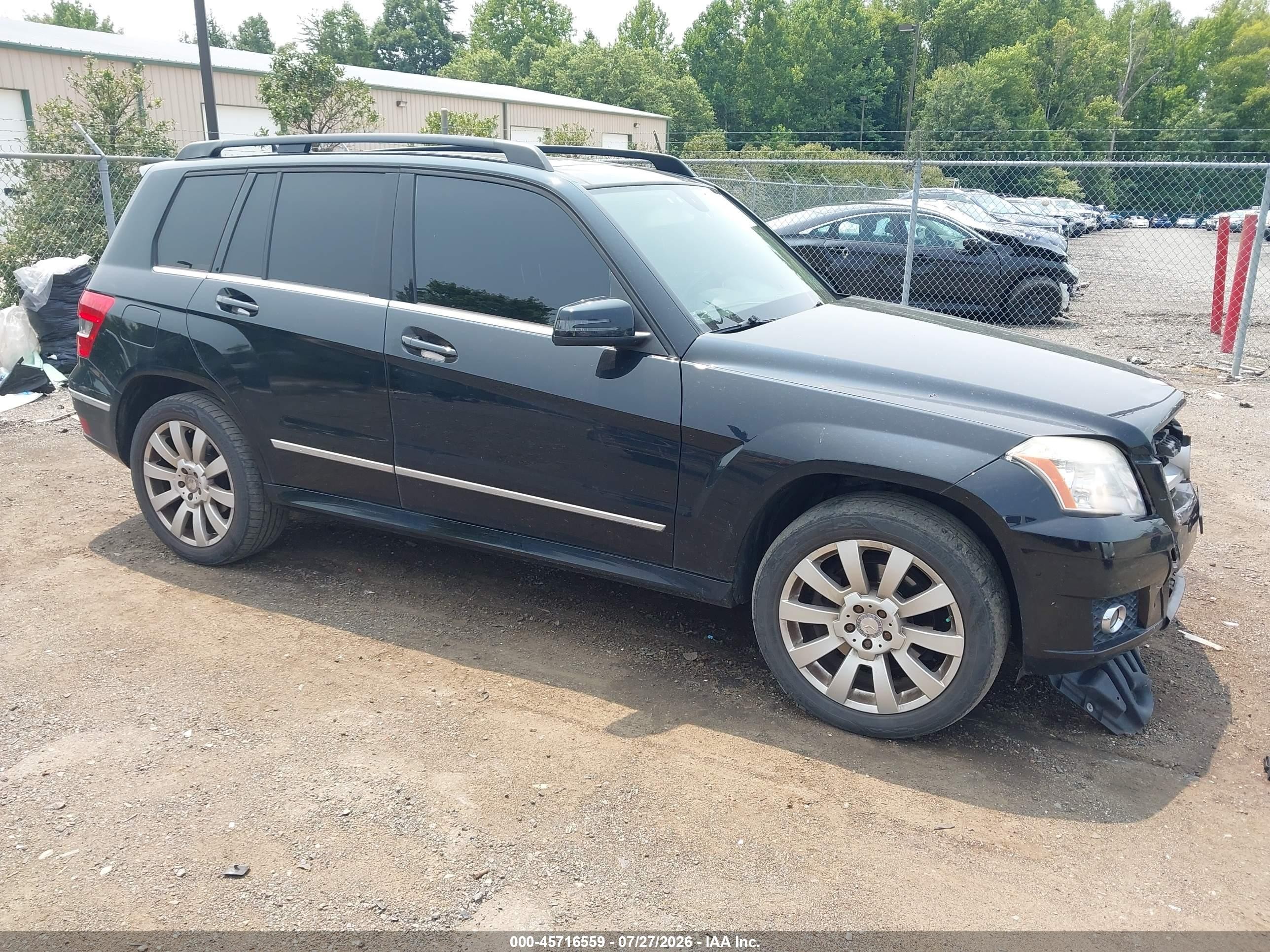 2012 Mercedes-benz Glk 350   Черный vin: WDCGG5GB3CF752754
