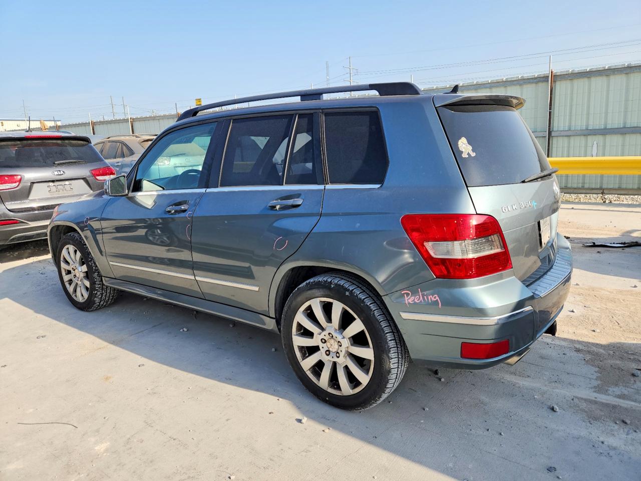 2012 Mercedes-benz Glk 350 Blue vin: WDCGG5GB3CF754262