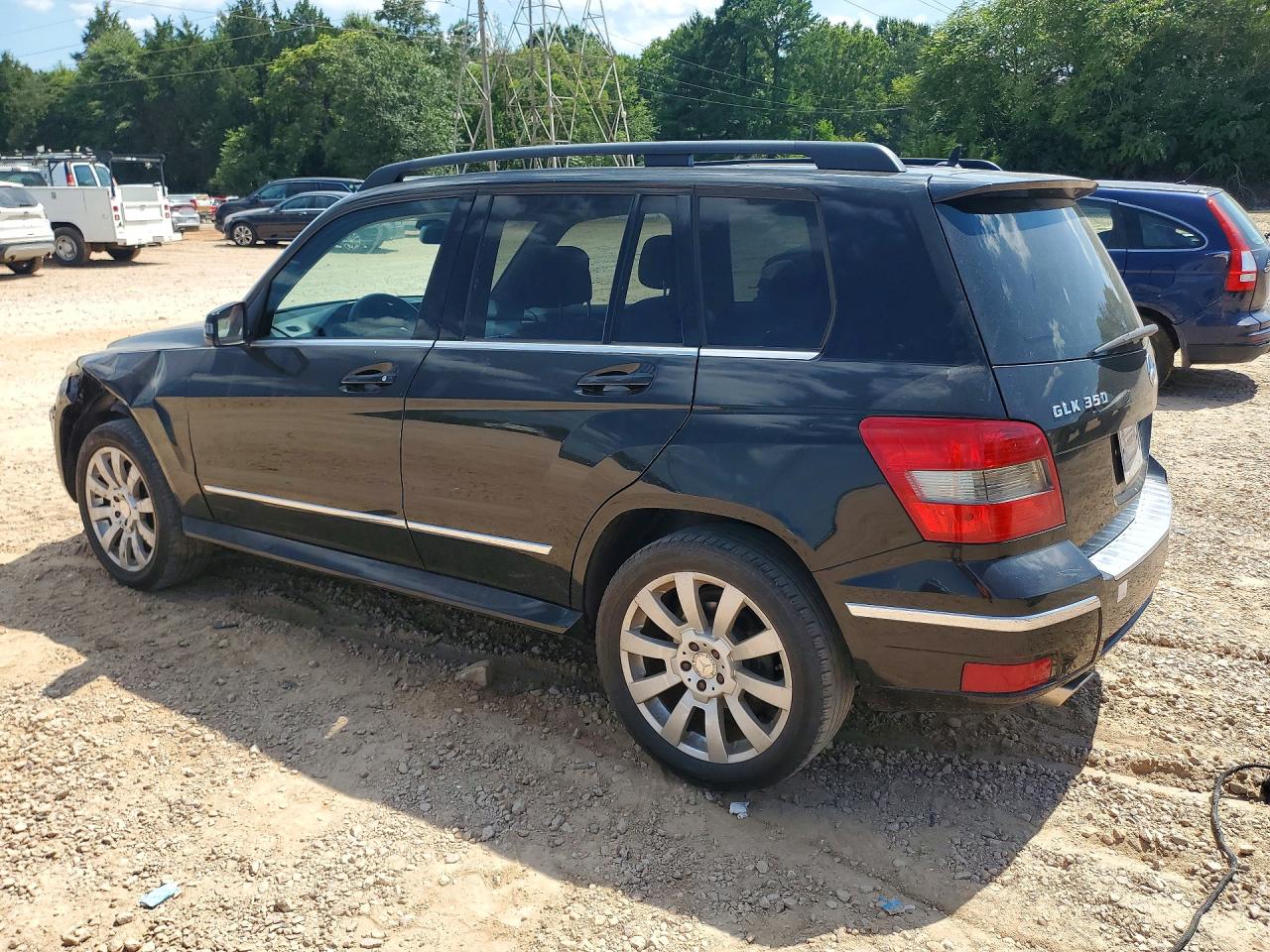 2010 Mercedes-benz Glk 350 Black vin: WDCGG5GB4AF401087
