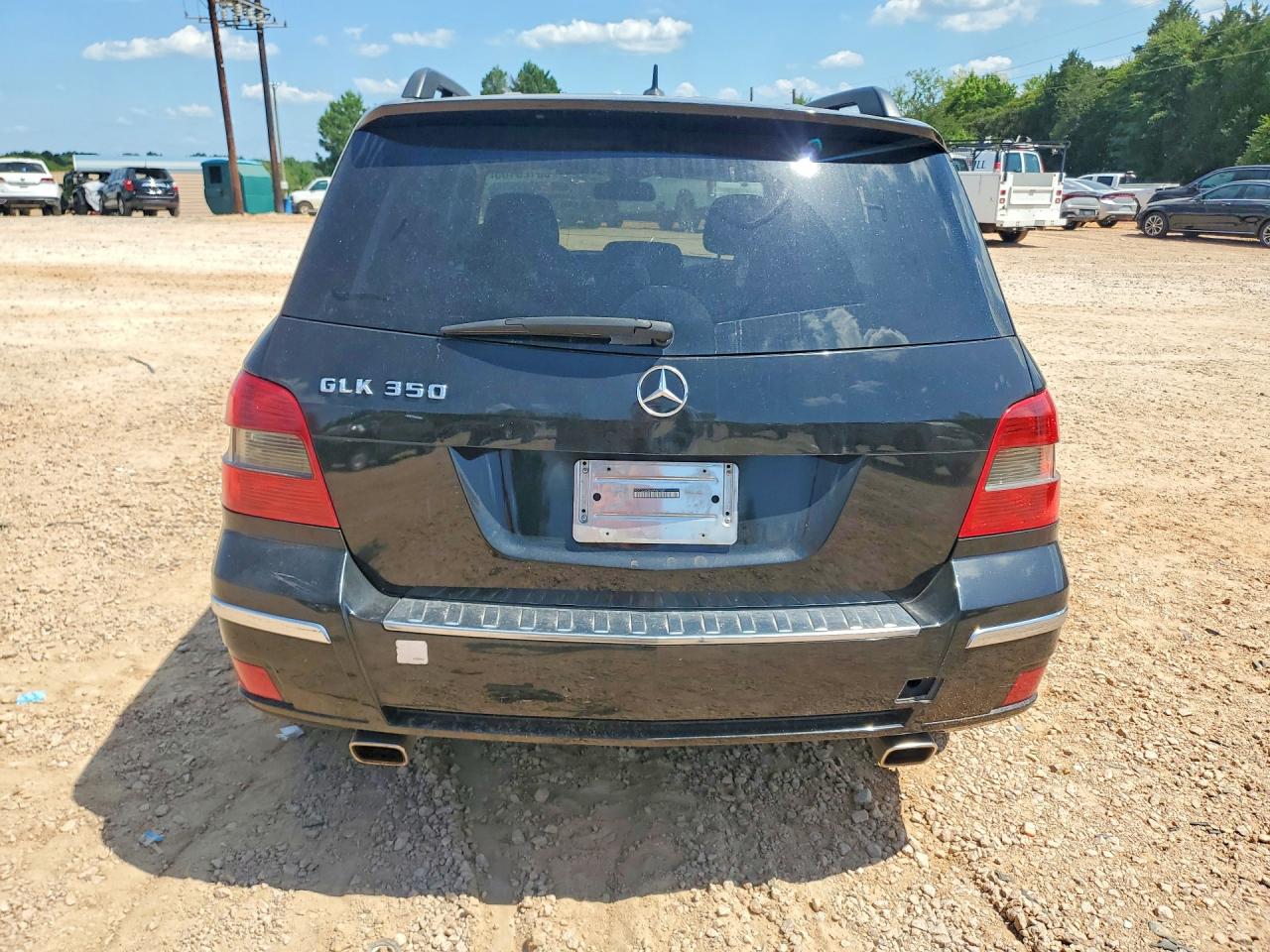 2010 Mercedes-benz Glk 350 Black vin: WDCGG5GB4AF401087