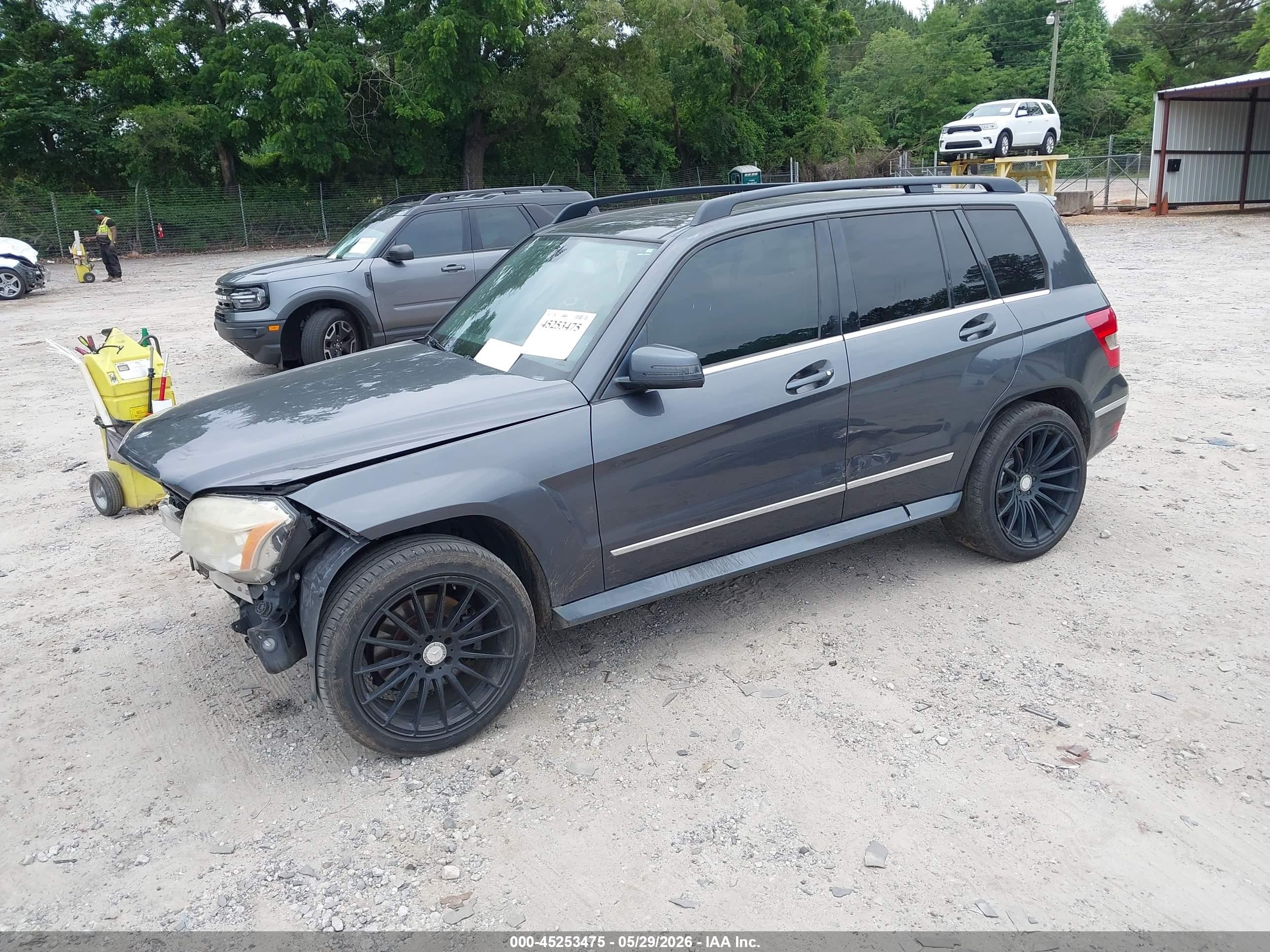 2010 Mercedes-benz Glk 350   Gray vin: WDCGG5GB4AF496461