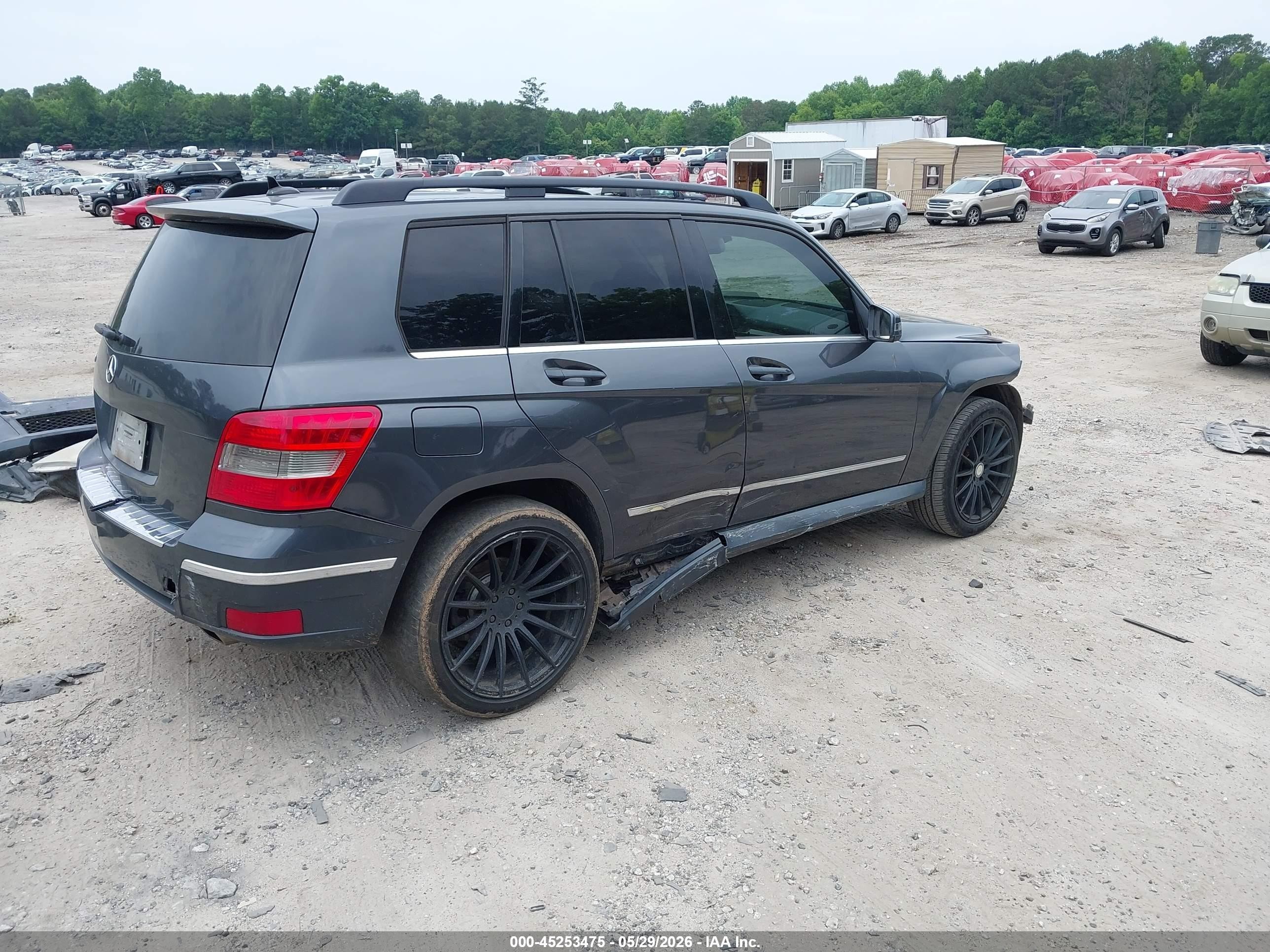 2010 Mercedes-benz Glk 350   Gray vin: WDCGG5GB4AF496461