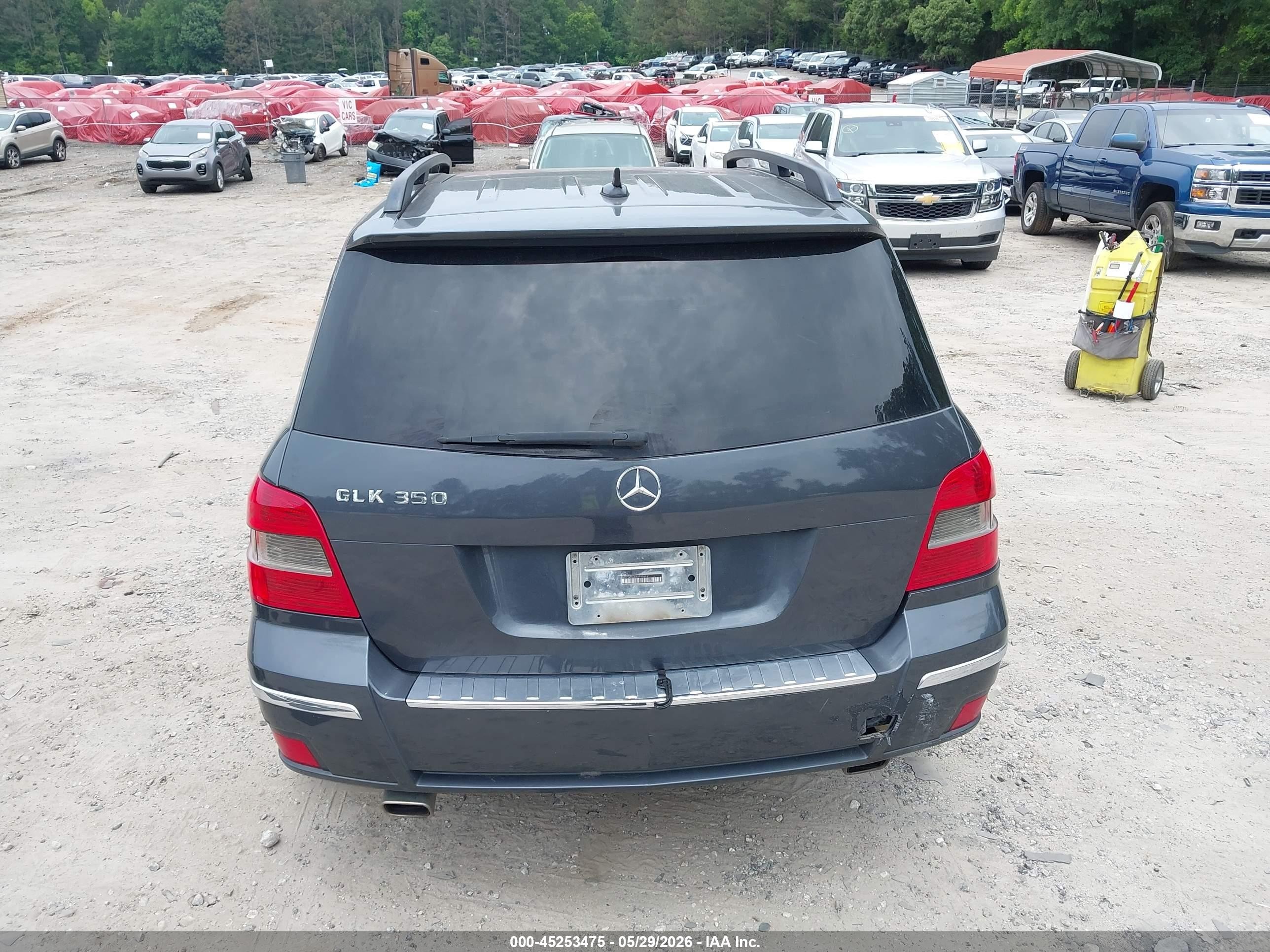 2010 Mercedes-benz Glk 350   Gray vin: WDCGG5GB4AF496461