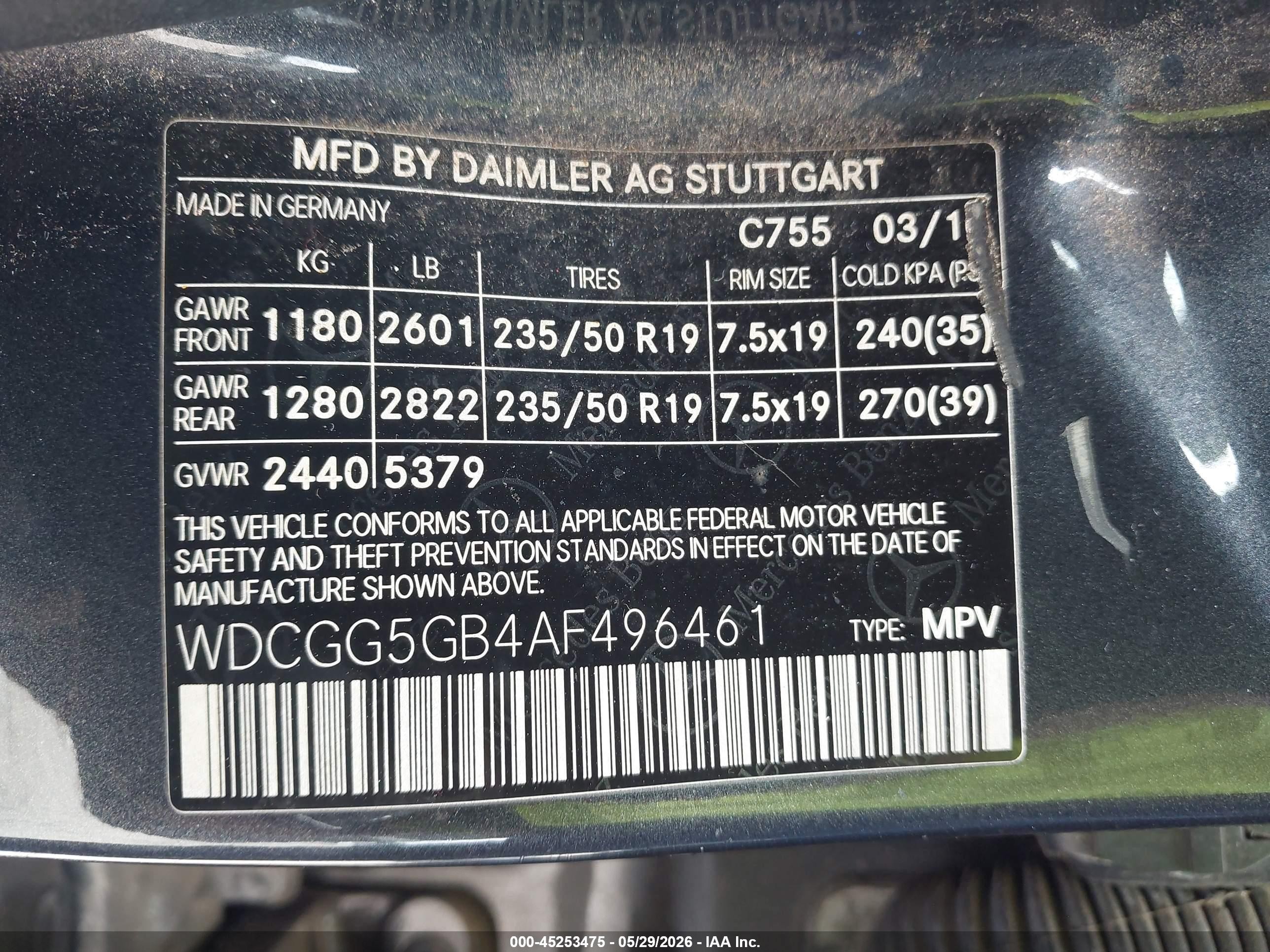 2010 Mercedes-benz Glk 350   Gray vin: WDCGG5GB4AF496461
