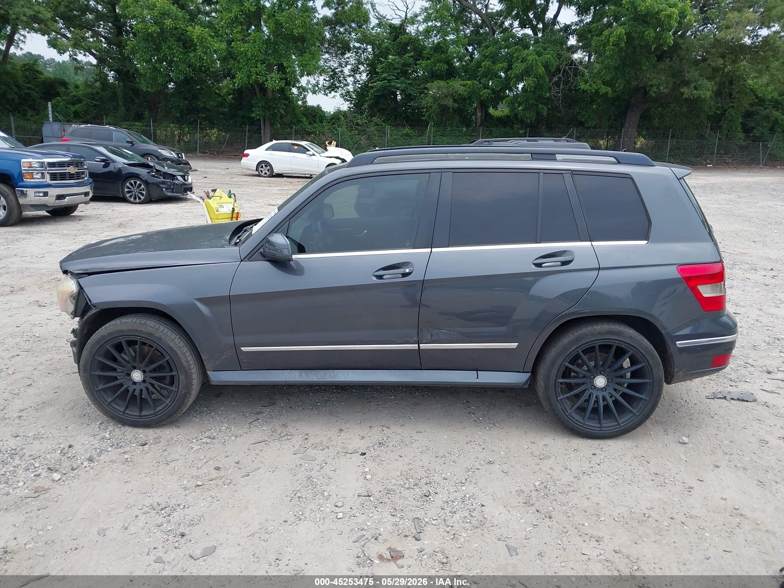 2010 Mercedes-benz Glk 350   Gray vin: WDCGG5GB4AF496461