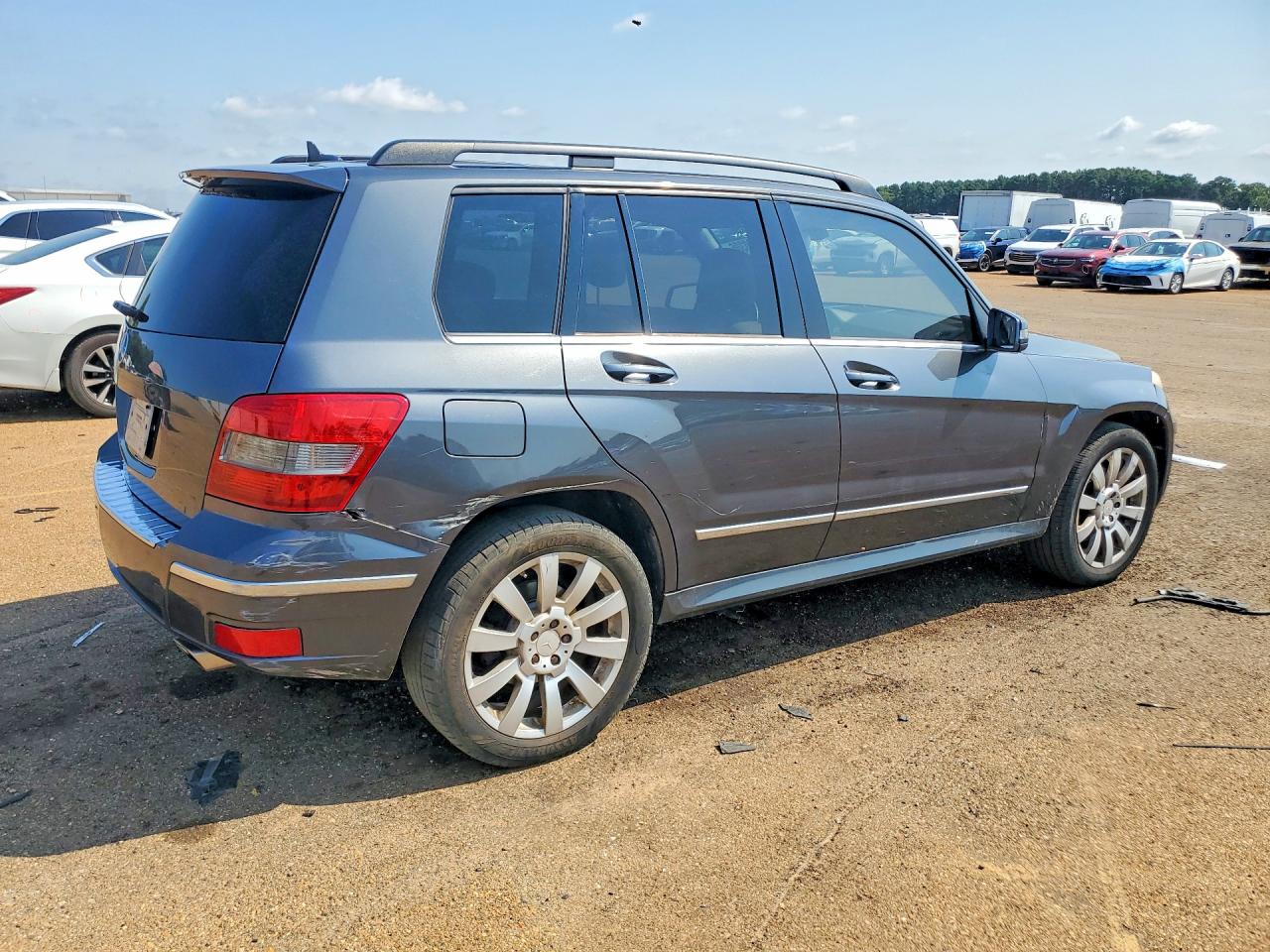 2011 Mercedes-benz Glk 350 Серый vin: WDCGG5GB4BF545644