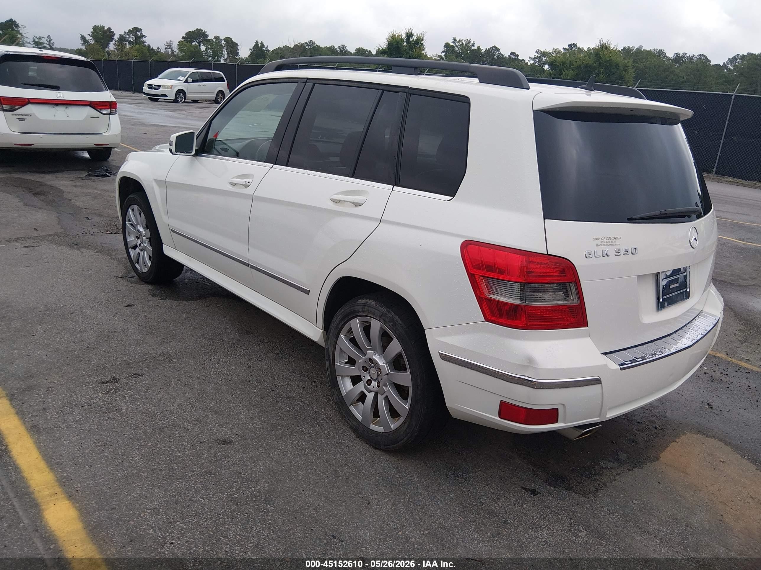 2012 Mercedes-benz Glk 350   White vin: WDCGG5GB4CF737891