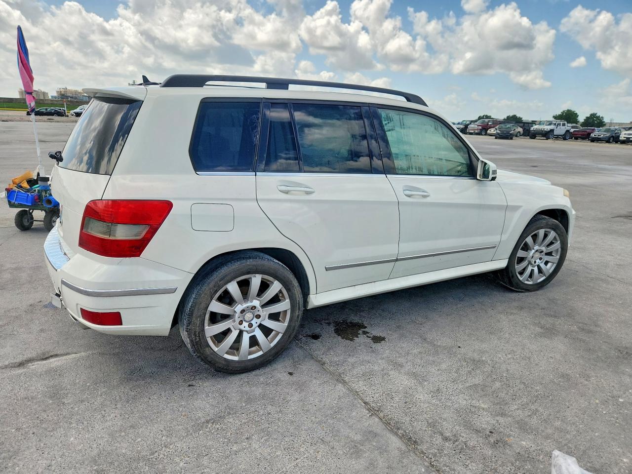 2012 Mercedes-benz Glk 350 Белый vin: WDCGG5GB4CF743254