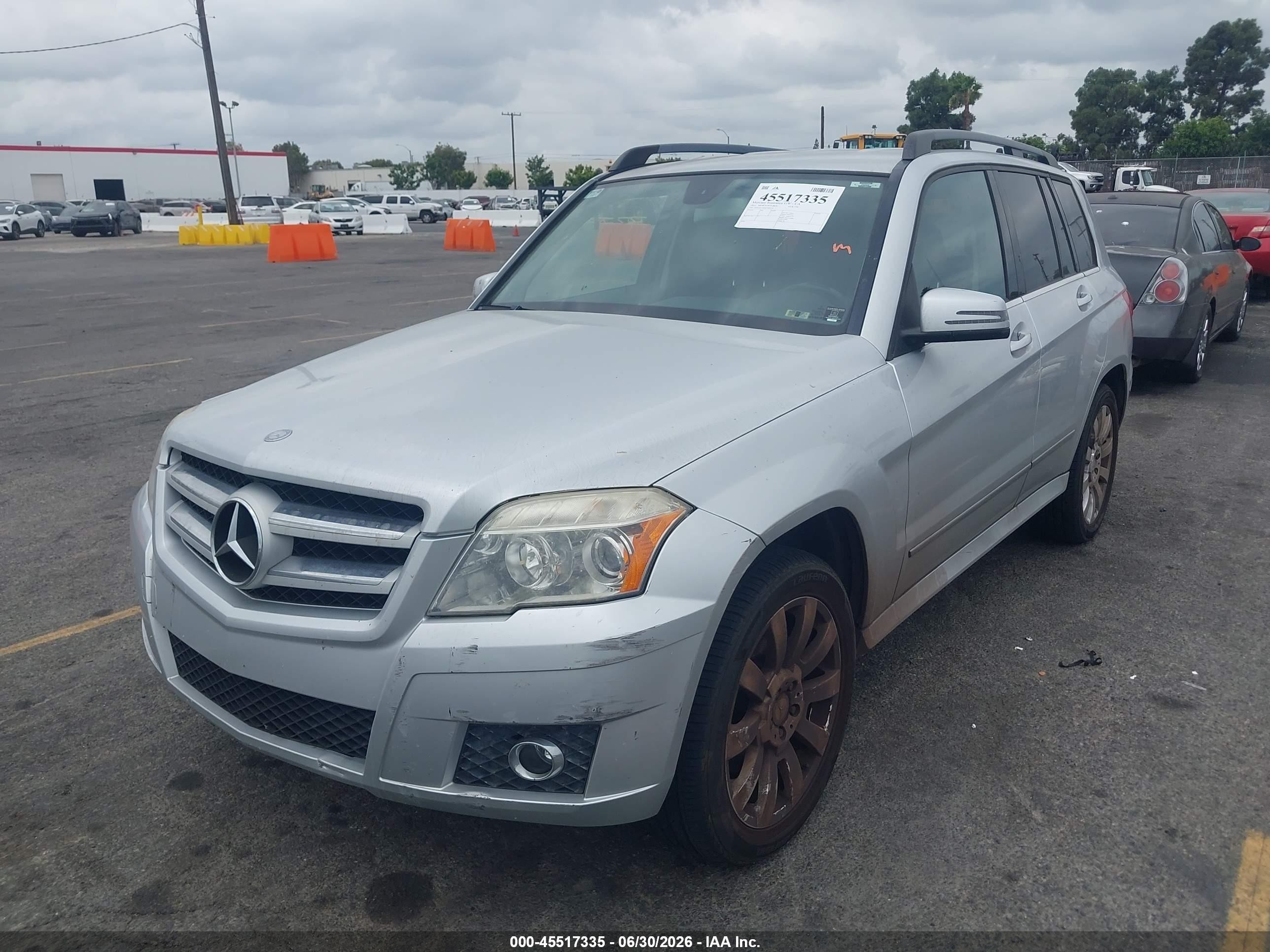 2012 Mercedes-benz Glk 350 Silver vin: WDCGG5GB4CF800374