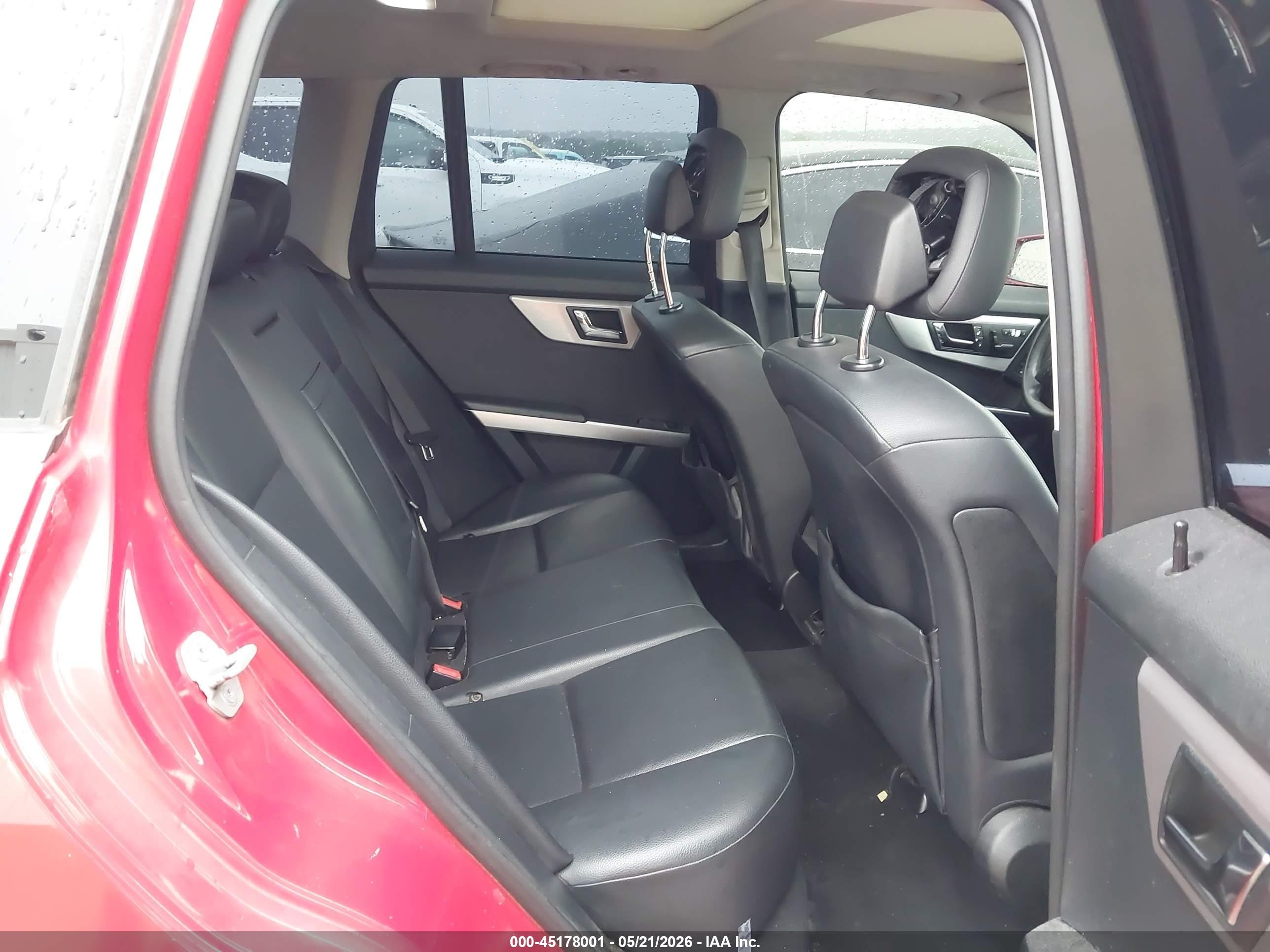 2010 Mercedes-benz Glk 350 Red vin: WDCGG5GB5AF338565
