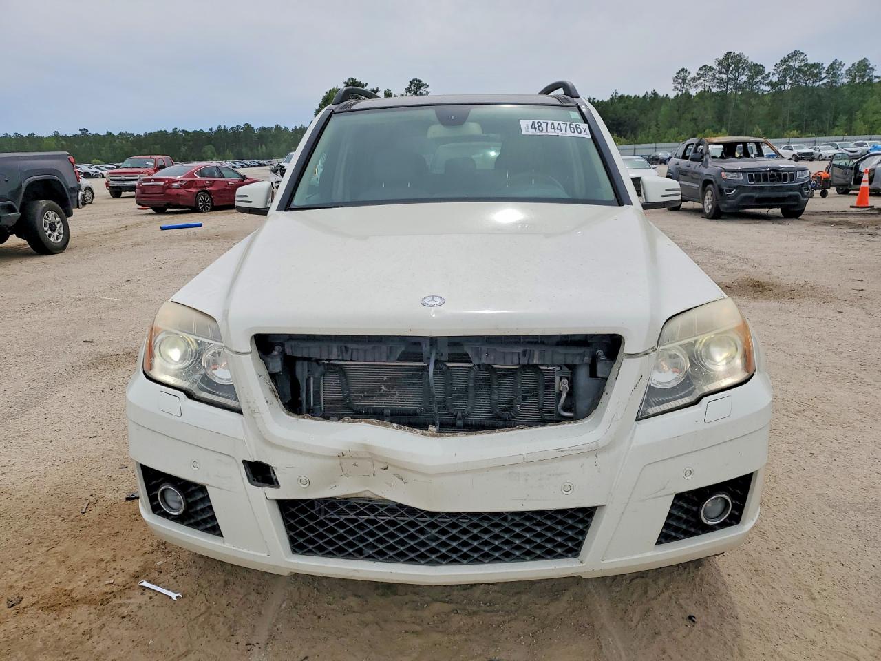 2010 Mercedes-benz Glk 350 Белый vin: WDCGG5GB5AF395137
