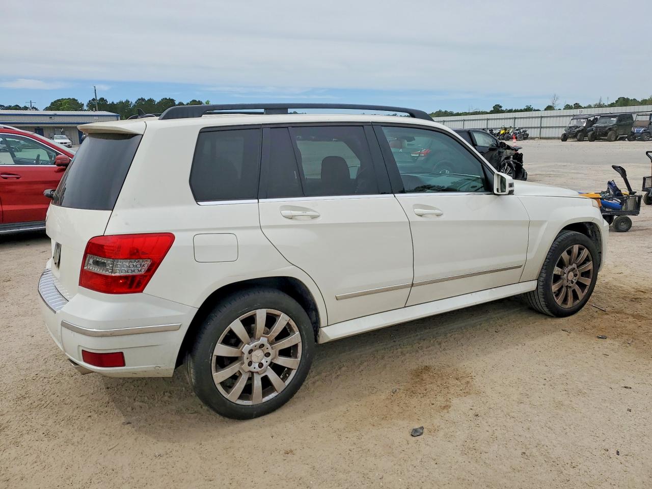 2010 Mercedes-benz Glk 350 Белый vin: WDCGG5GB5AF395137