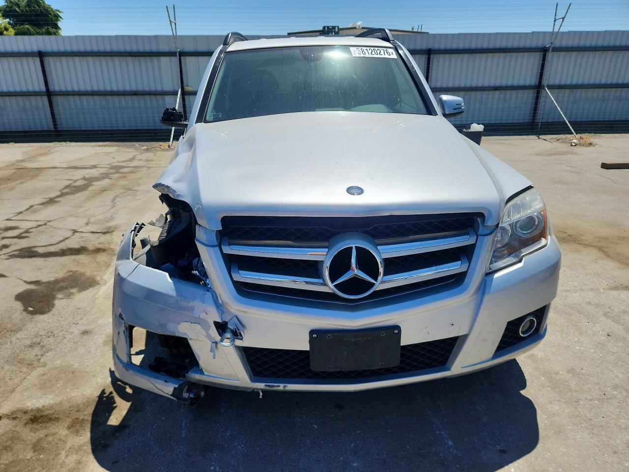 2010 Mercedes-benz Glk 350 Silver vin: WDCGG5GB5AF437726