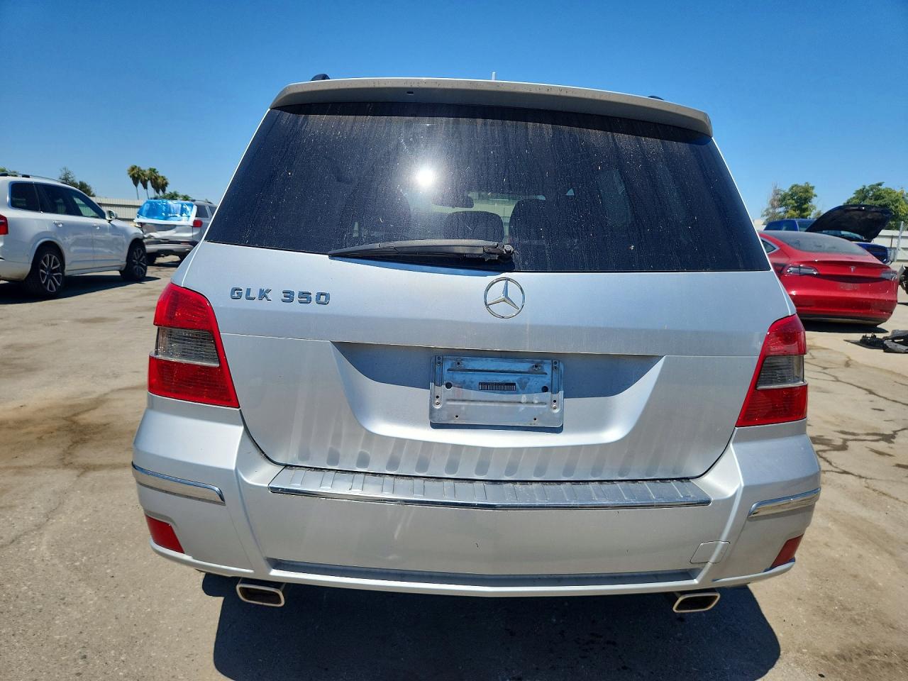2010 Mercedes-benz Glk 350 Silver vin: WDCGG5GB5AF437726