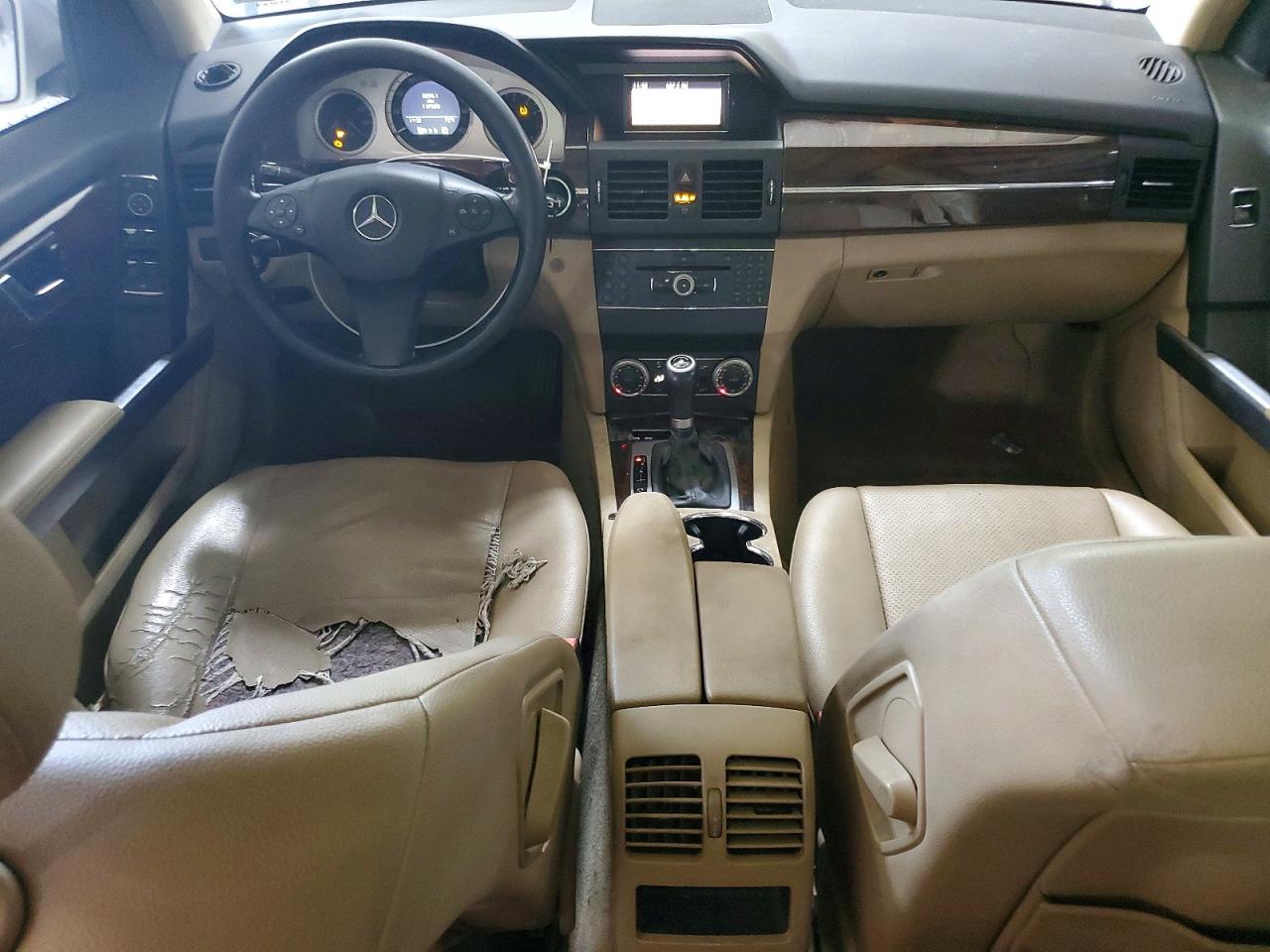 2010 Mercedes-benz Glk 350 White vin: WDCGG5GB5AF504115