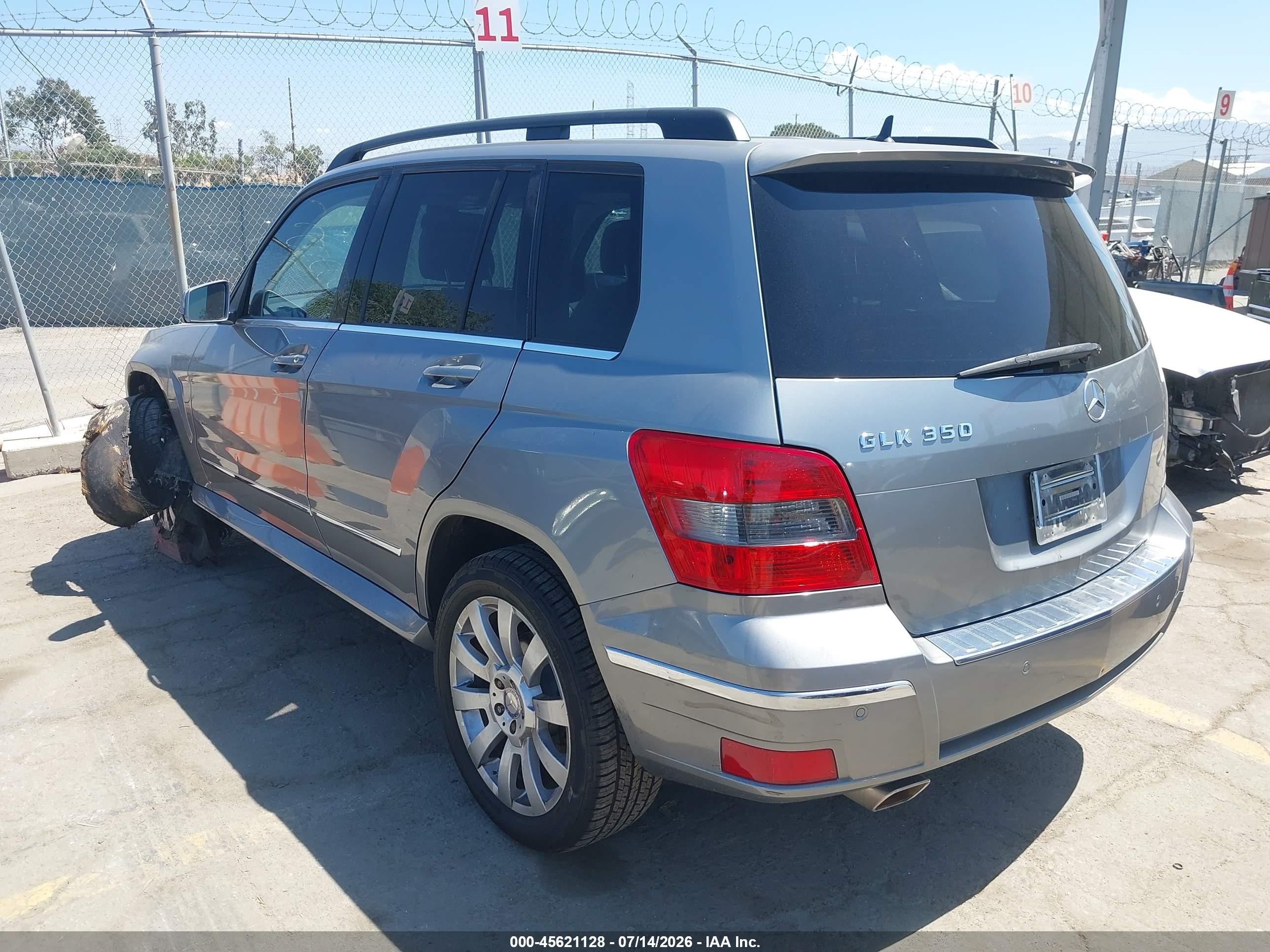 2010 Mercedes-benz Glk 350   Gray vin: WDCGG5GB5AF505491